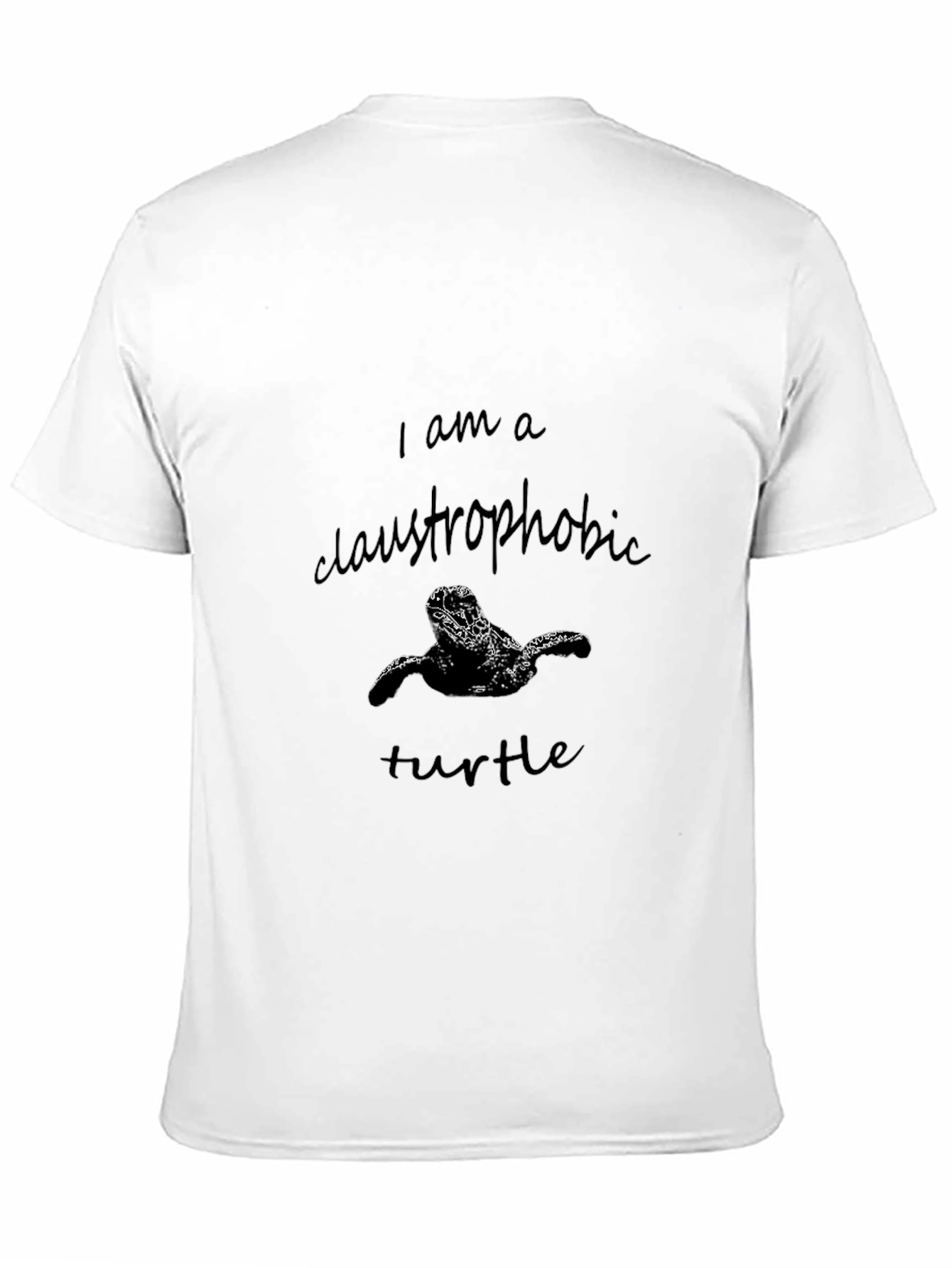 Claustrophobic Turtle Graphic T-Shirt - Unisex