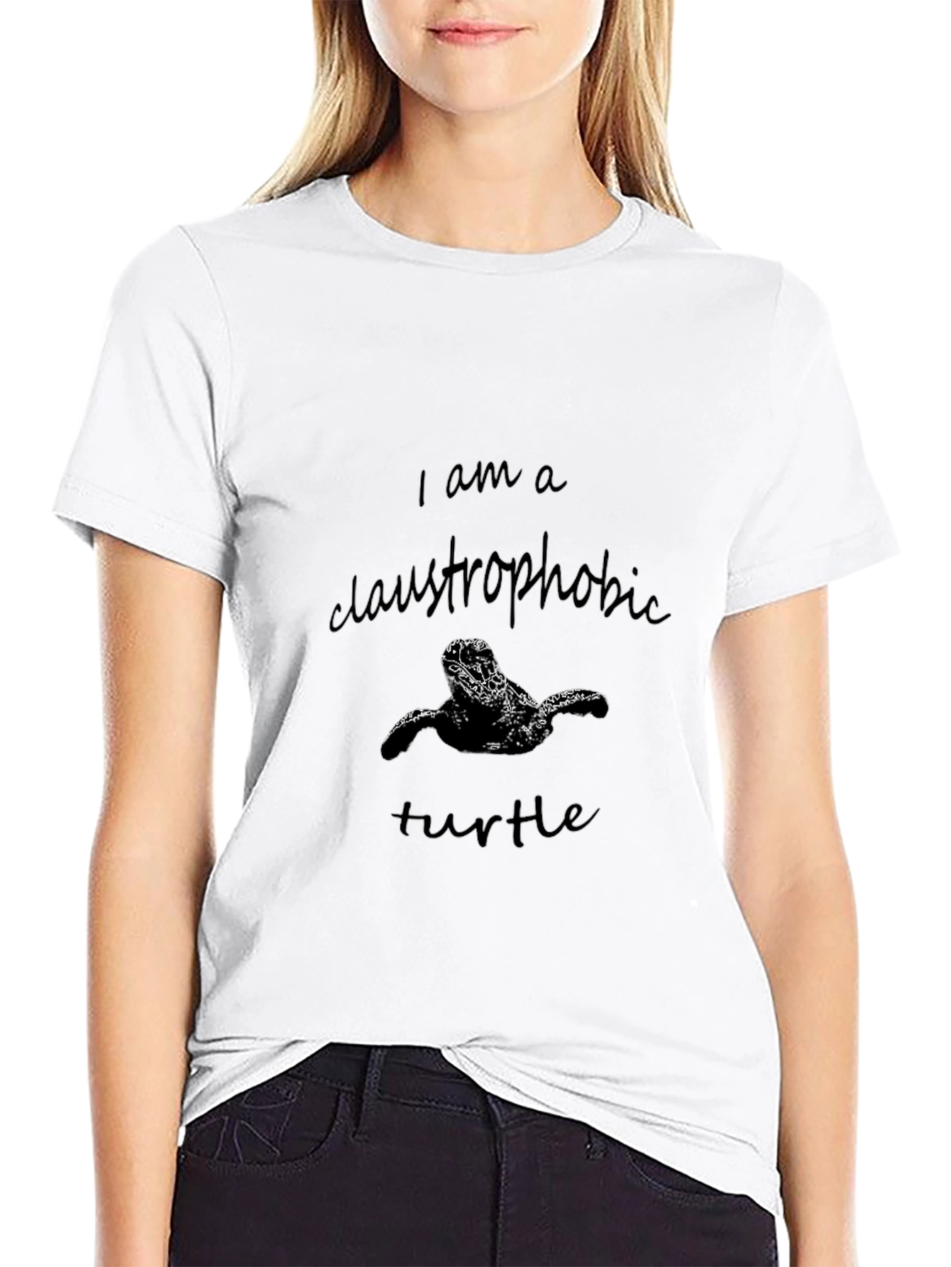 Claustrophobic Turtle Graphic T-Shirt - Unisex