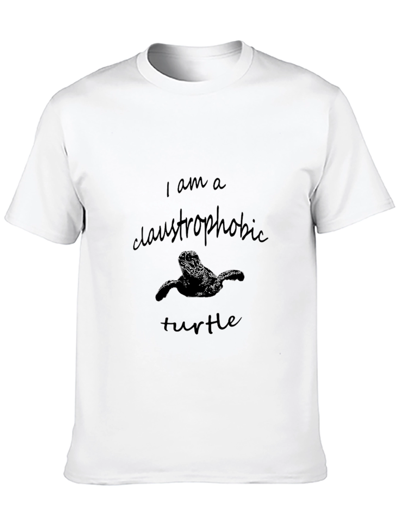 Claustrophobic Turtle Graphic T-Shirt - Unisex