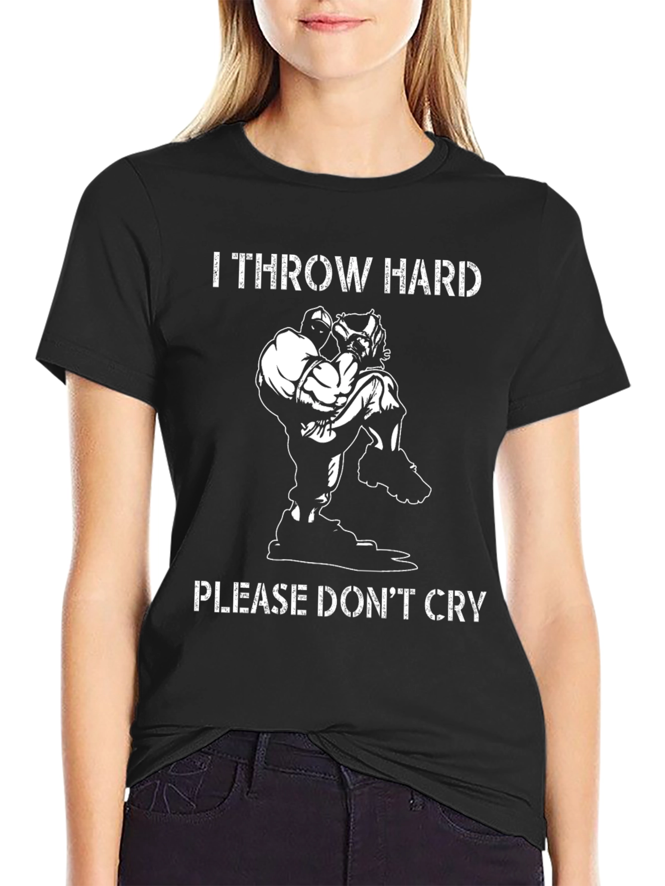 I Throw Hard Baseball T-Shirt