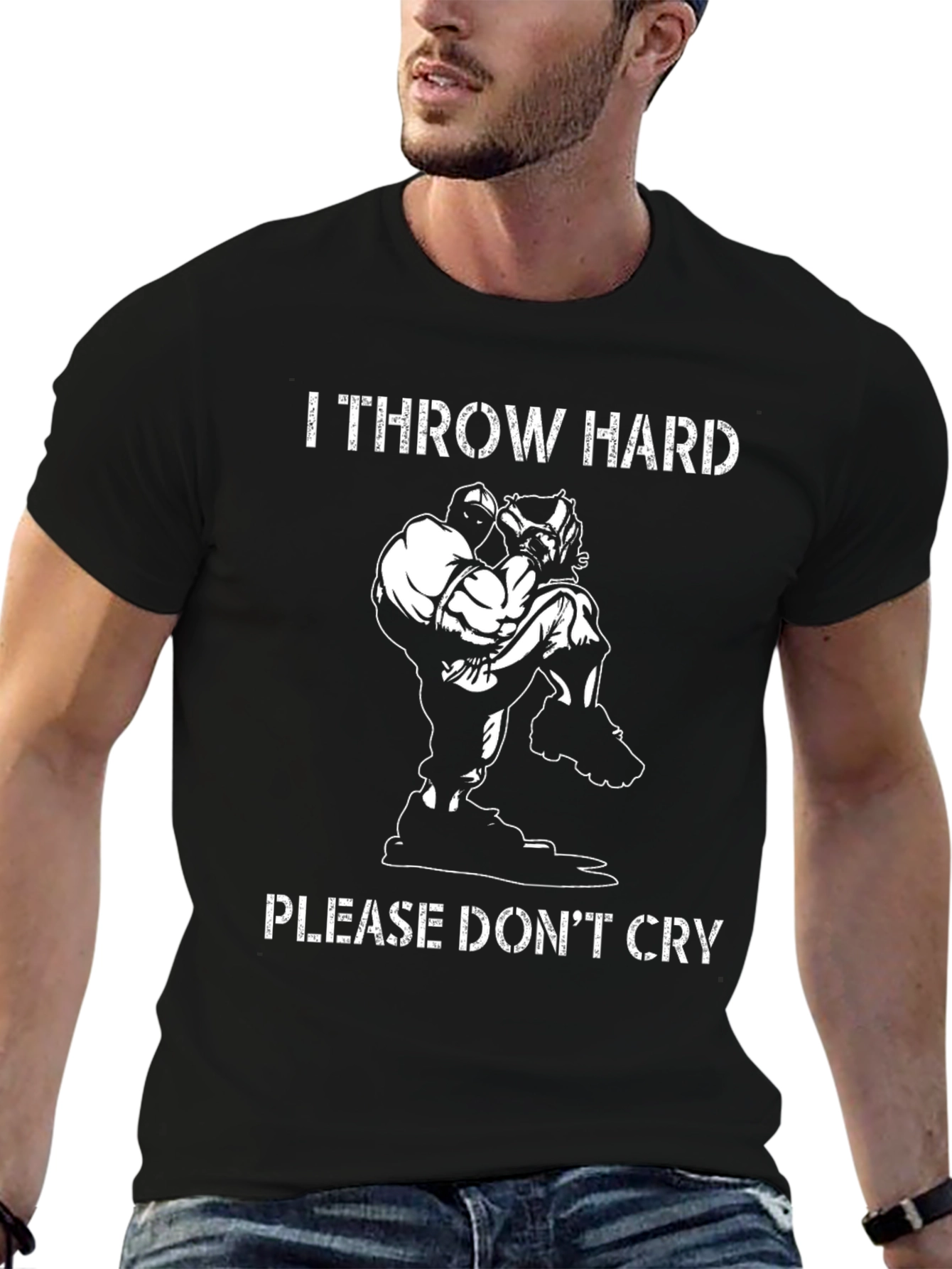 I Throw Hard Baseball T-Shirt