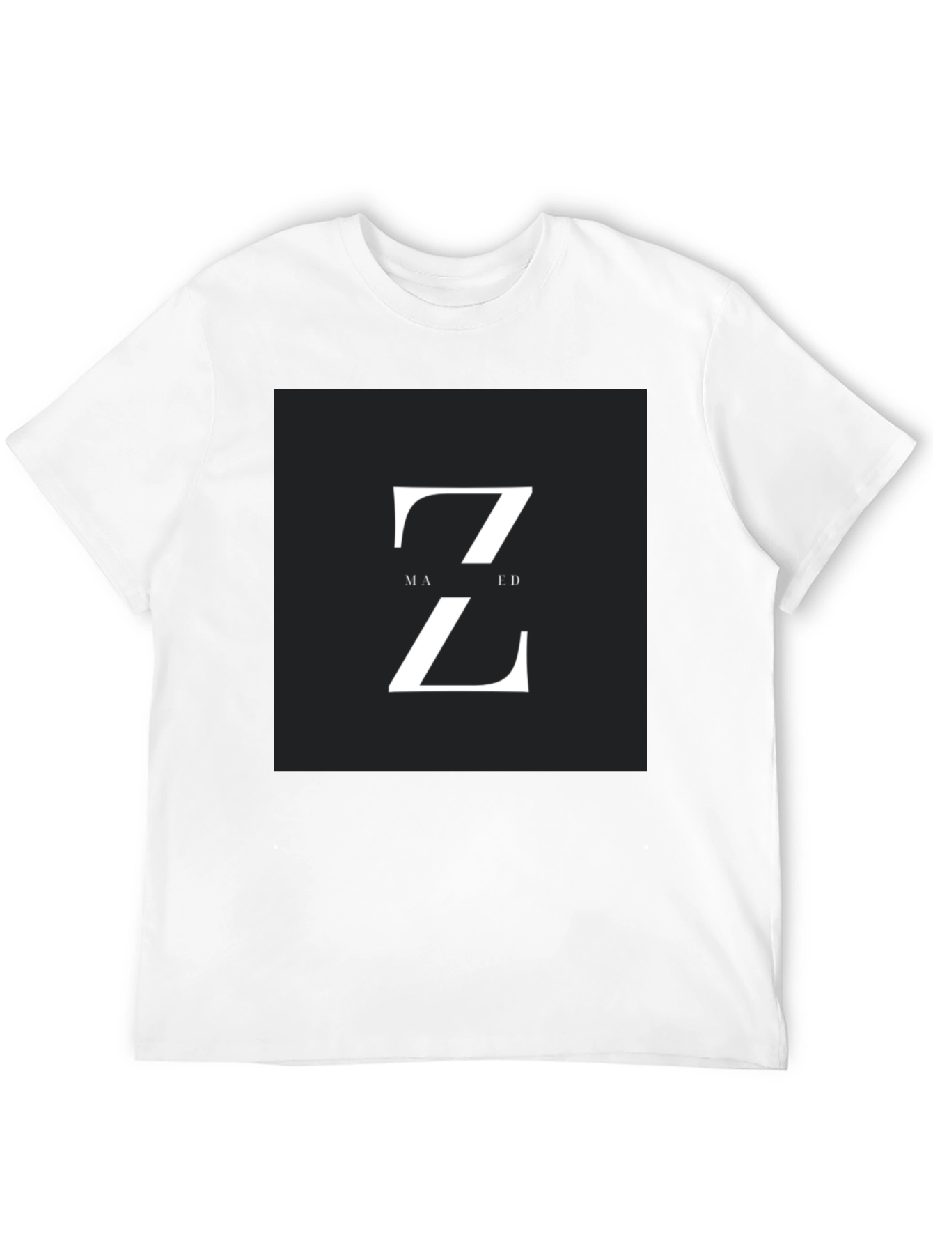 Modern Z Design Black T-Shirt