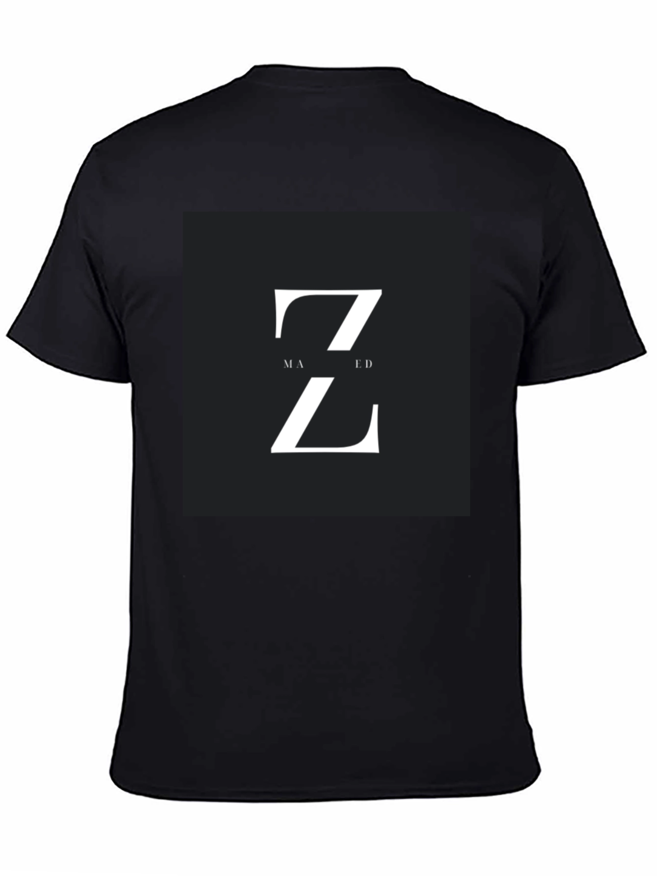 Modern Z Design Black T-Shirt
