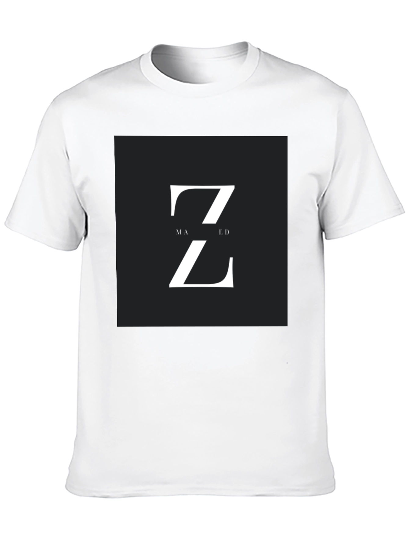 Modern Z Design Black T-Shirt