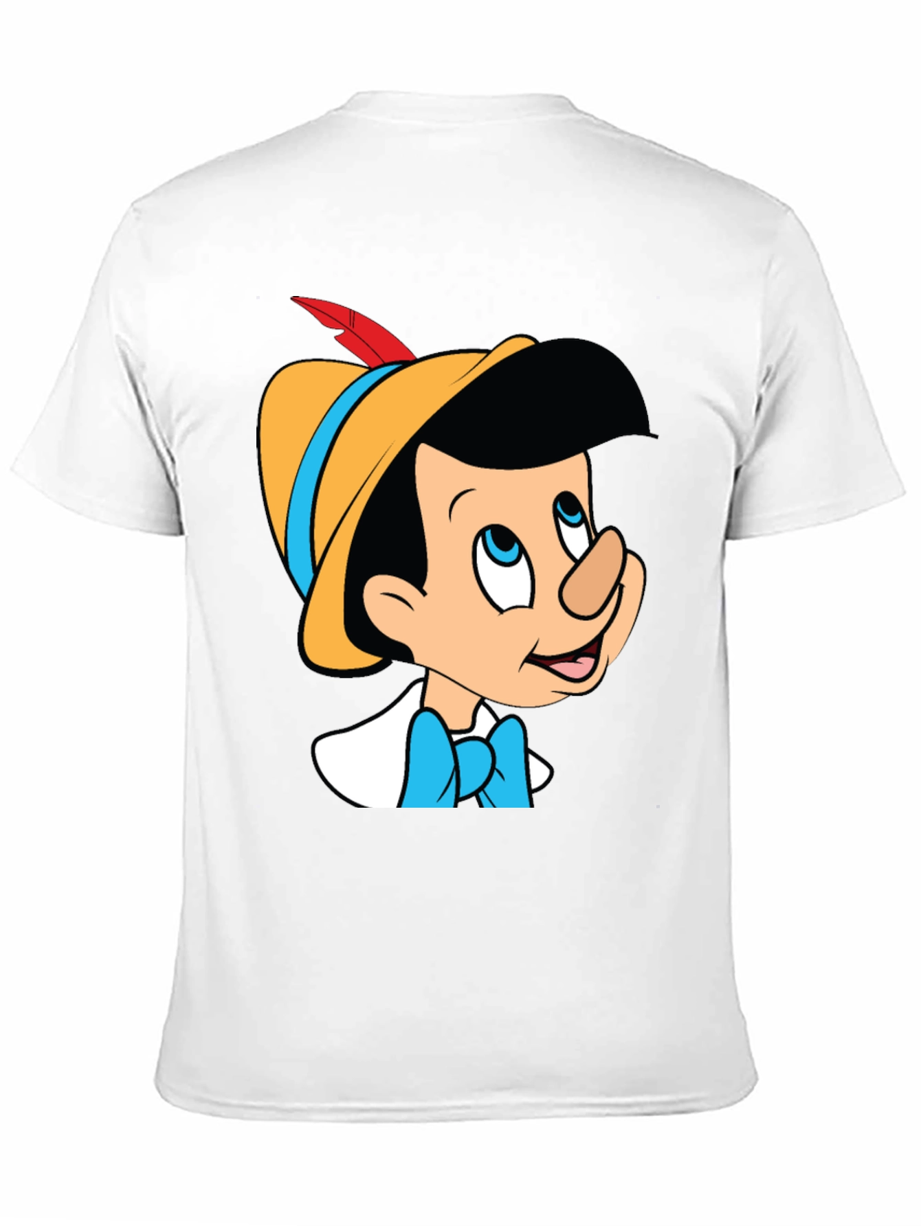 Pinocchio Graphic Tee - Classic Cartoon Style