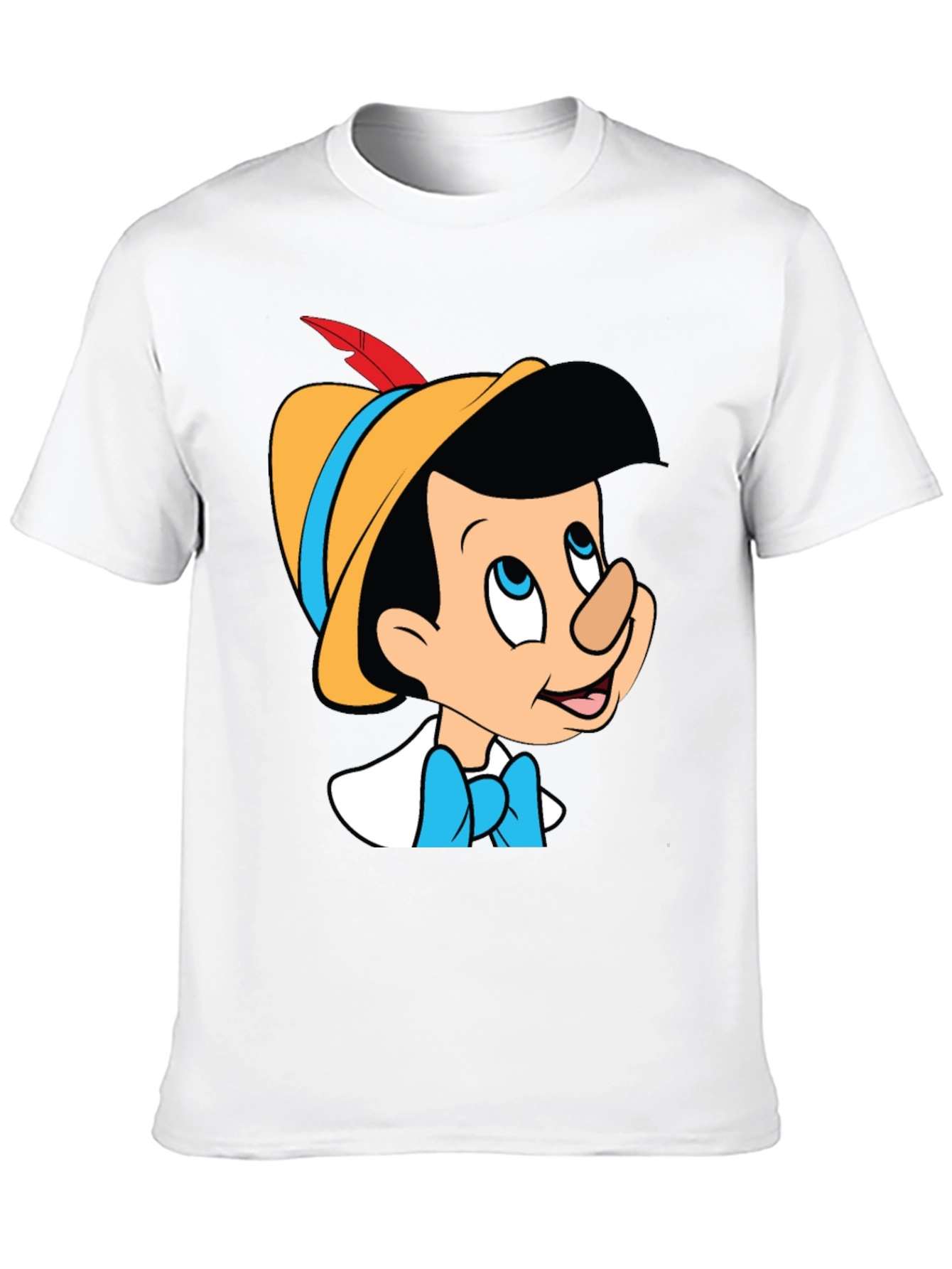 Pinocchio Graphic Tee - Classic Cartoon Style