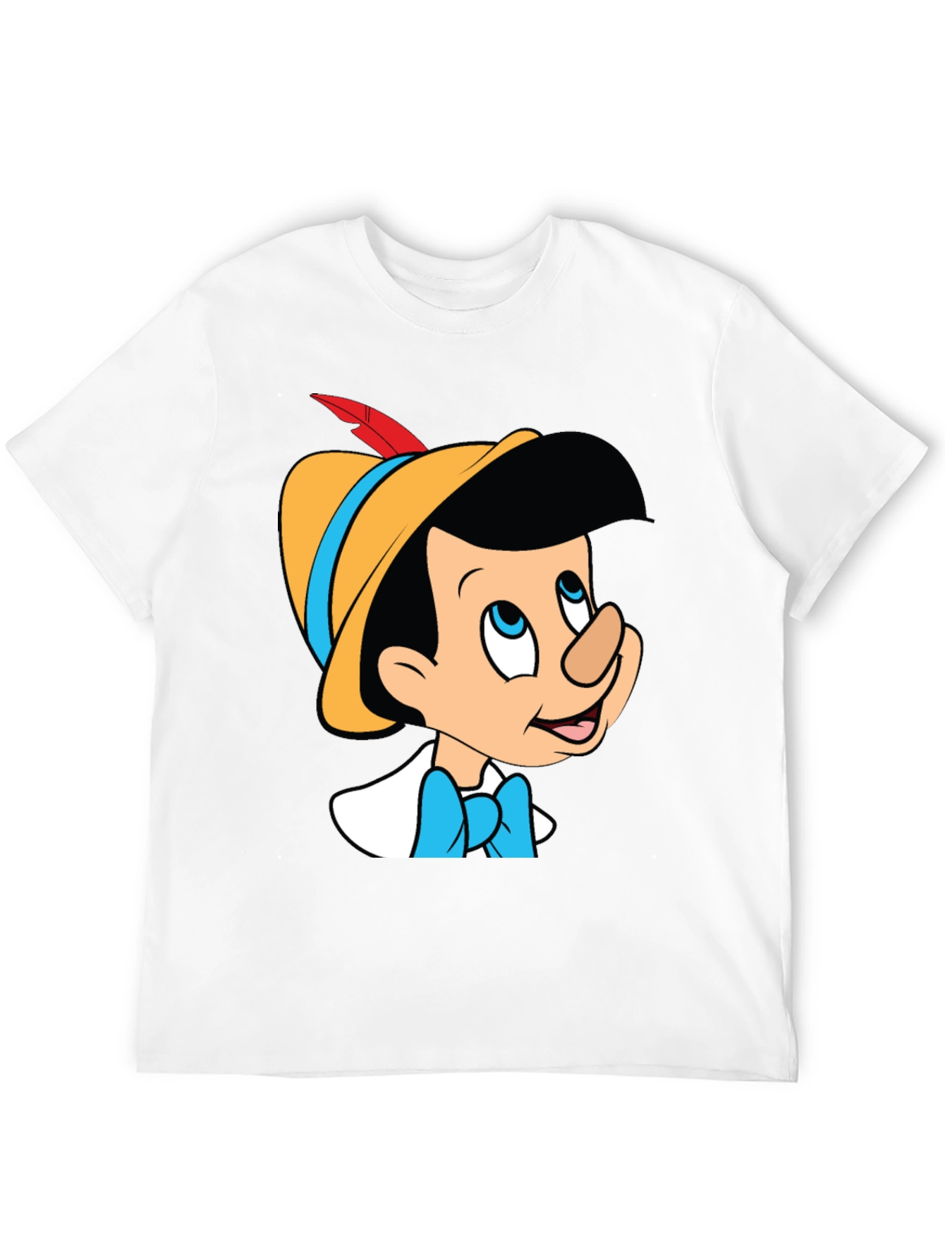 Pinocchio Graphic Tee - Classic Cartoon Style