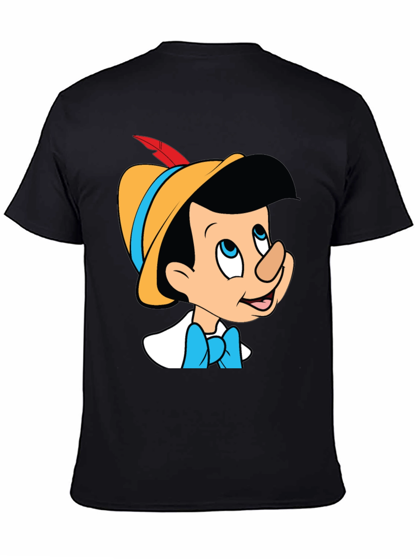 Pinocchio Graphic Tee - Classic Cartoon Style