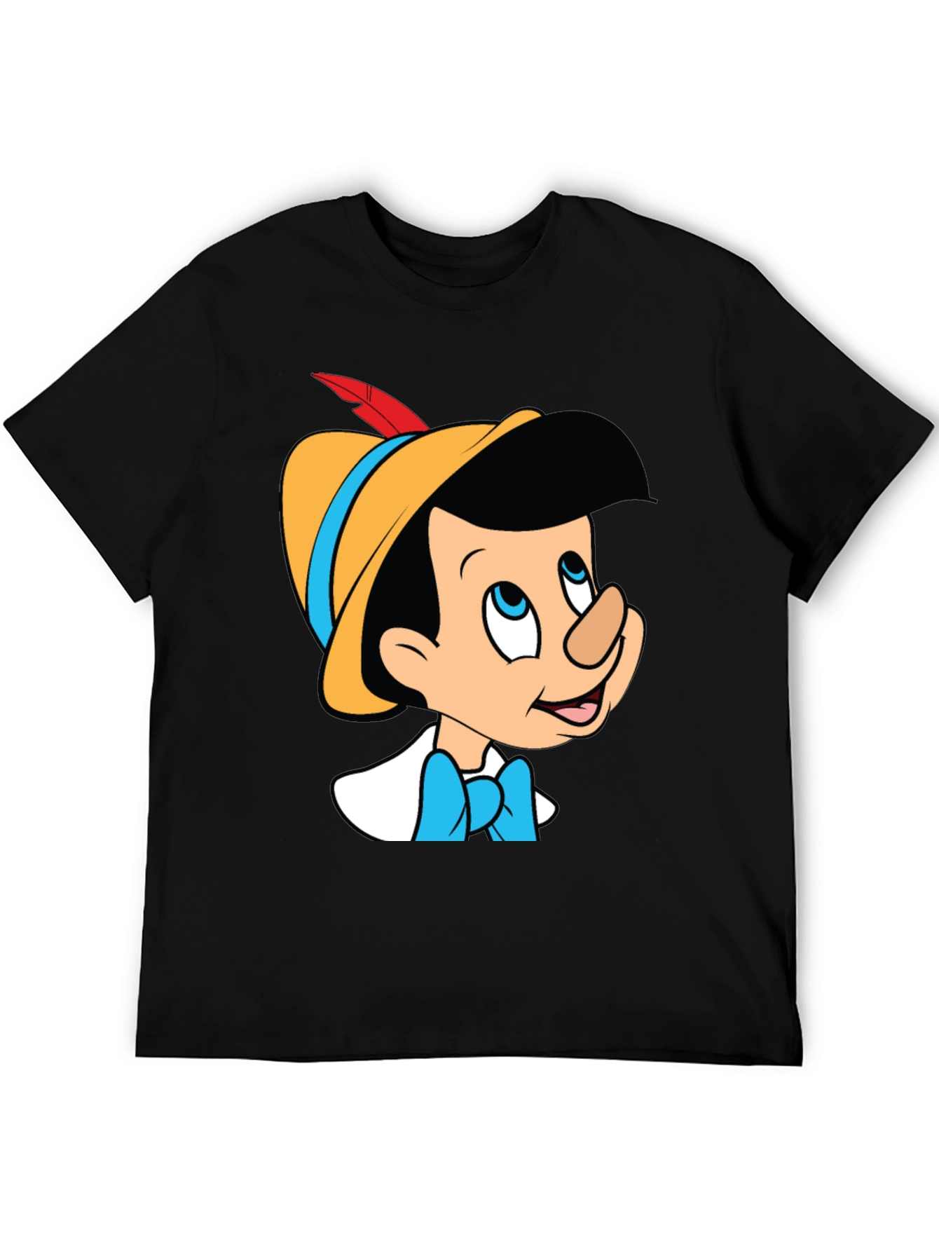 Pinocchio Graphic Tee - Classic Cartoon Style