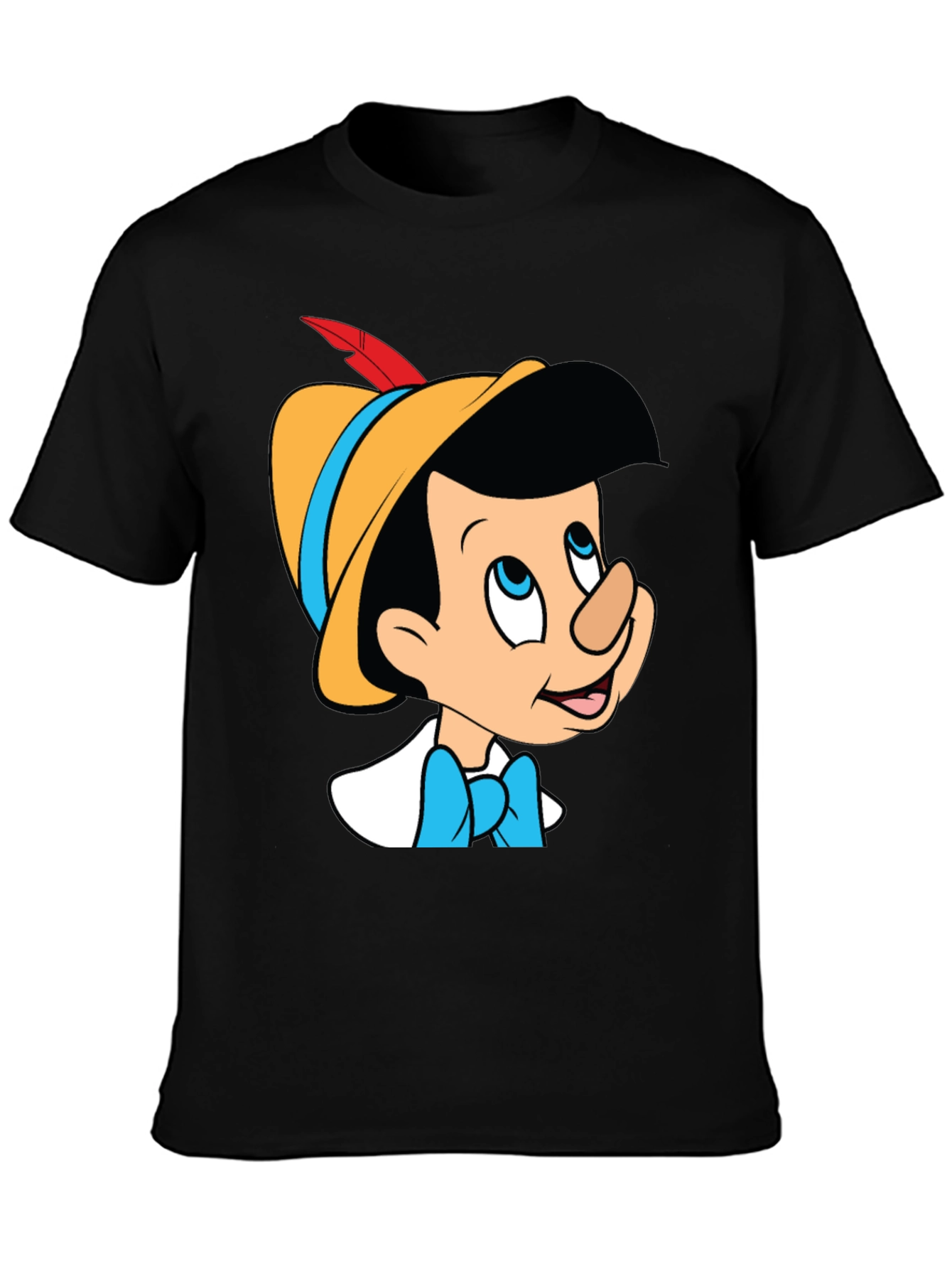 Pinocchio Graphic Tee - Classic Cartoon Style