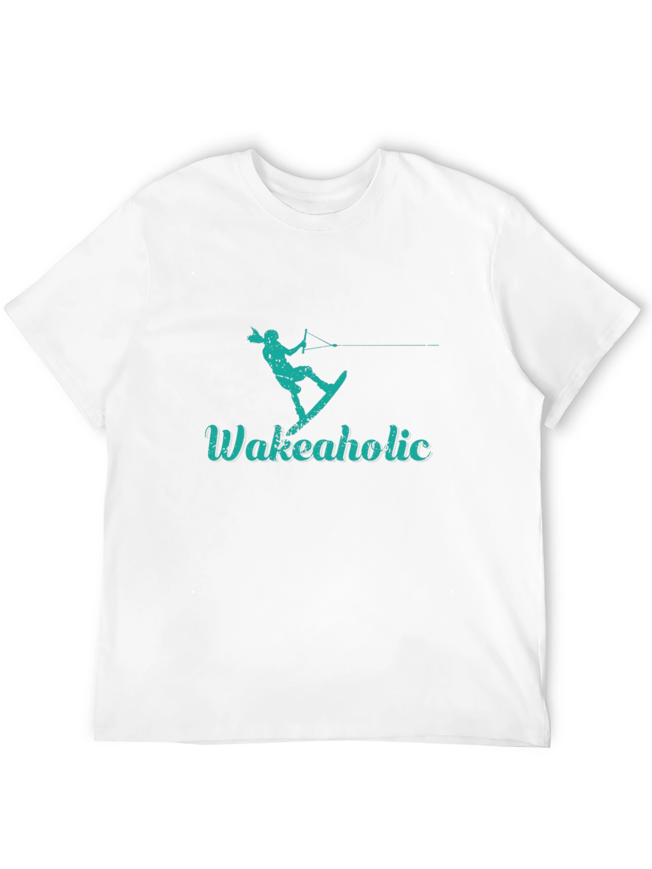 Wakeaholic Graphic Tee - Black T-Shirt
