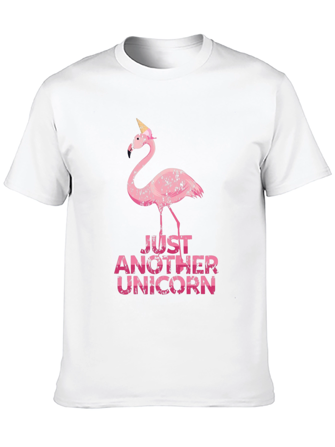 Funny Flamingo Unicorn Graphic Tee