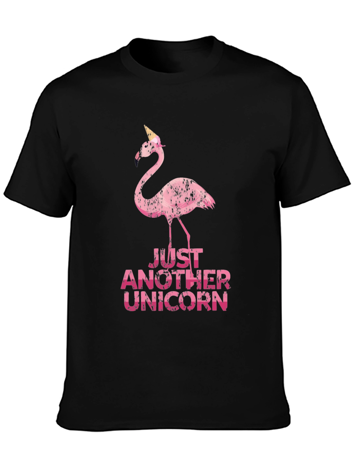 Funny Flamingo Unicorn Graphic Tee