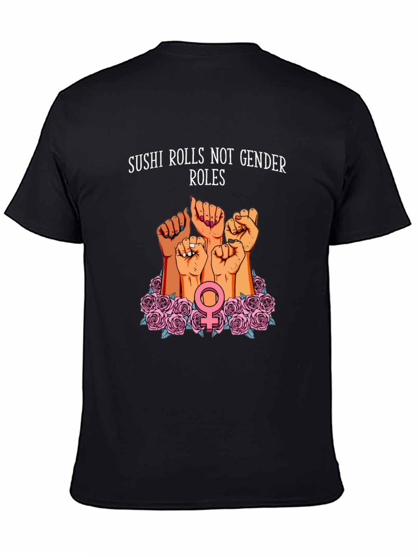 Feminist Sushi Rolls T-Shirt: Gender Equality Tee