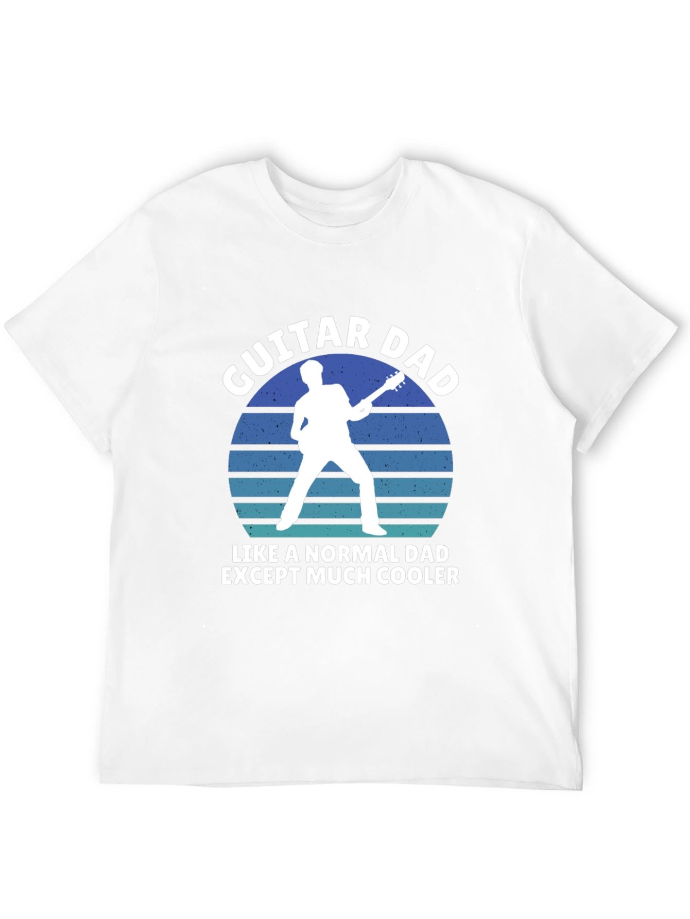 Guitar Dad T-Shirt - Cool Dad Tee