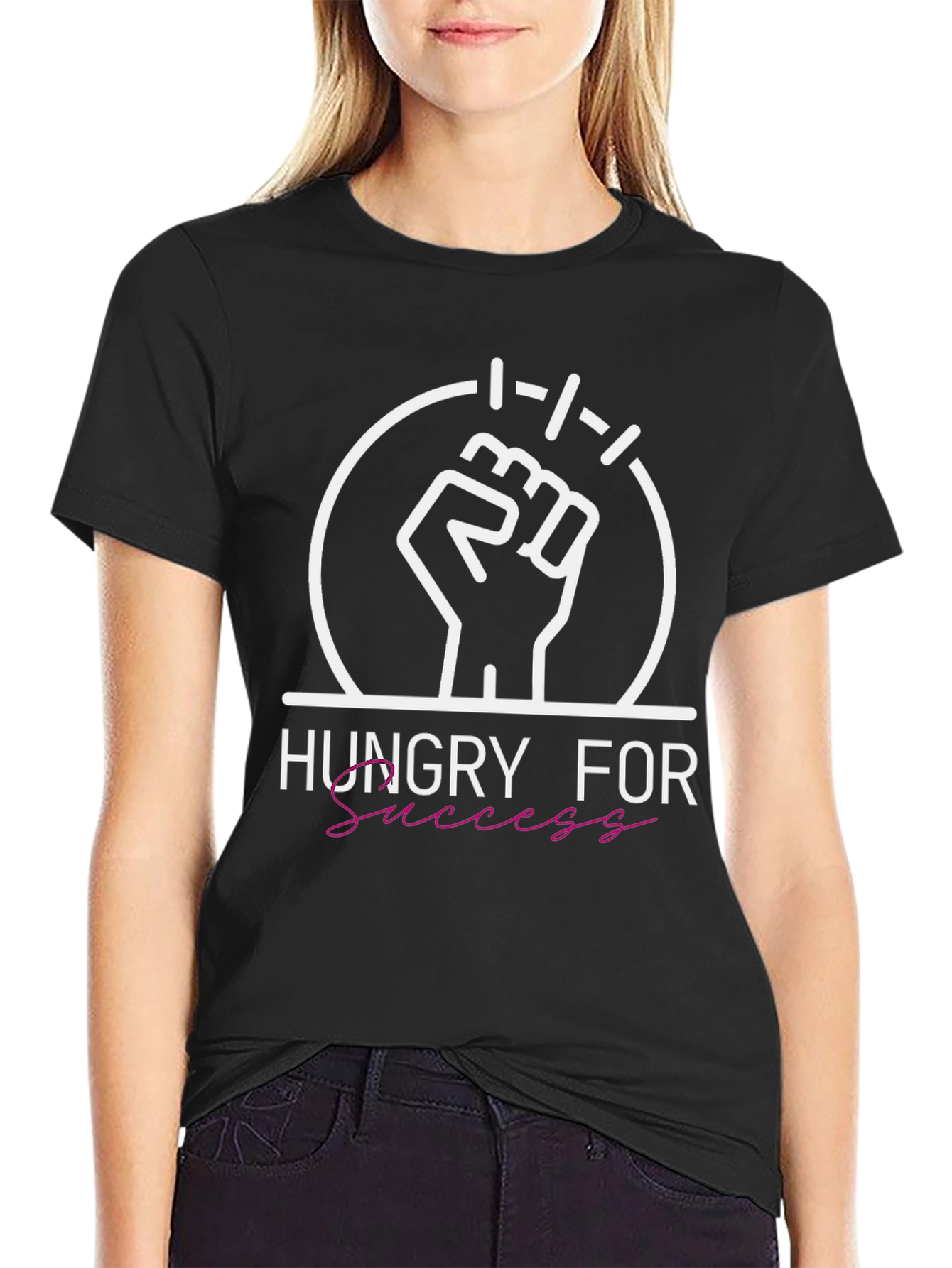 Hungry For Success T-Shirt - Motivational Graphic Tee