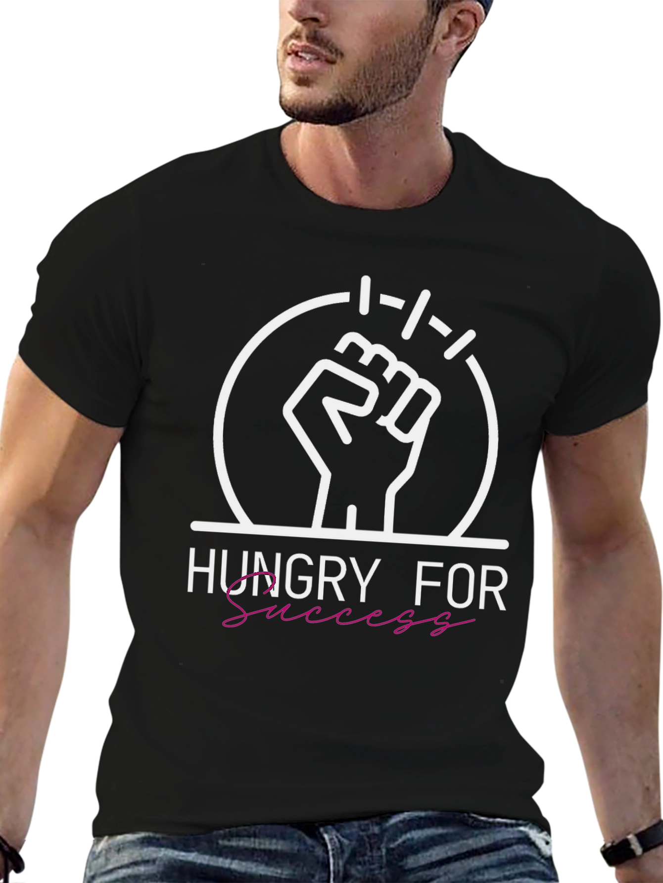 Hungry For Success T-Shirt - Motivational Graphic Tee