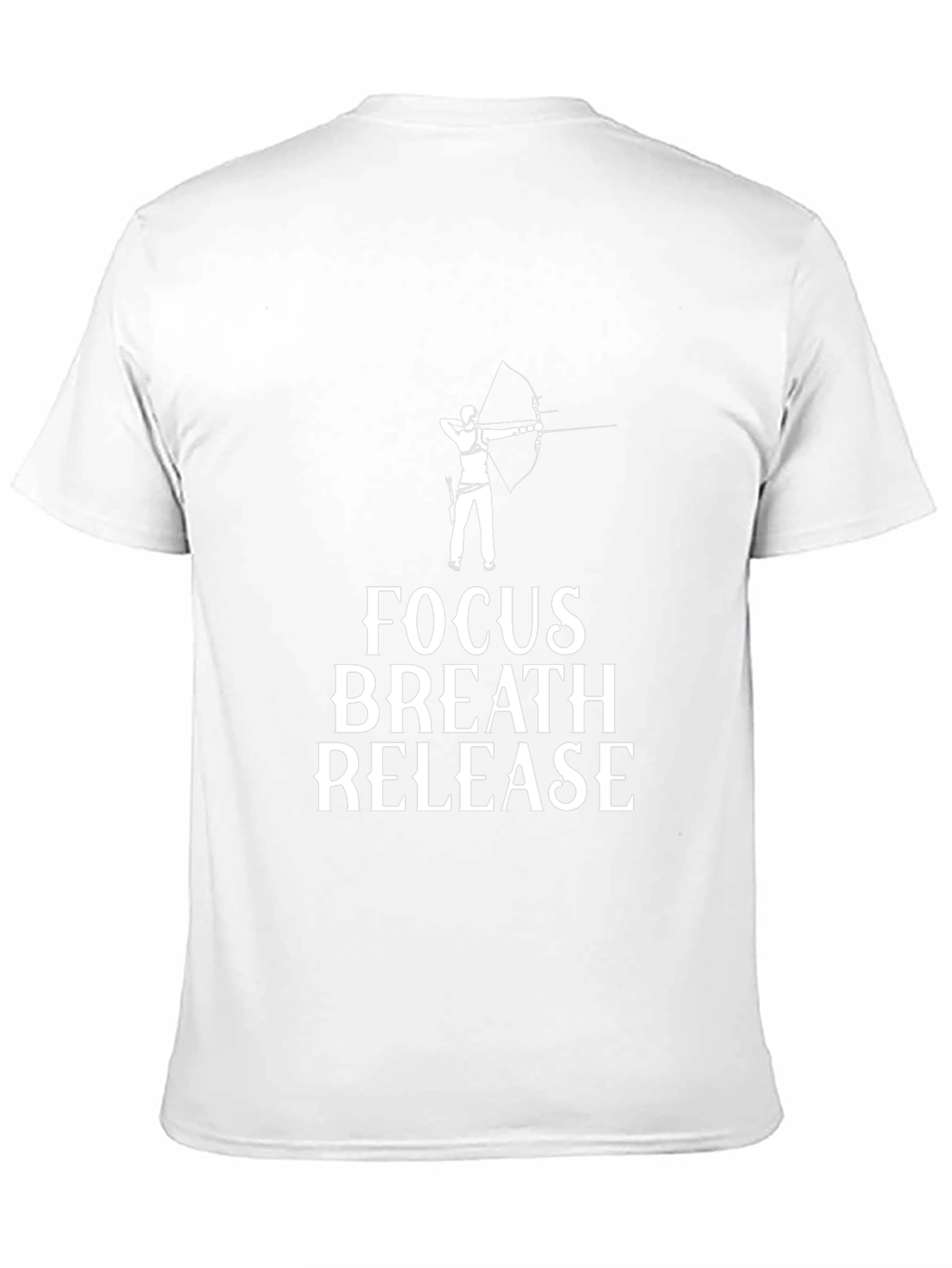 Archery Focus Breath Release Graphic T-Shirt
