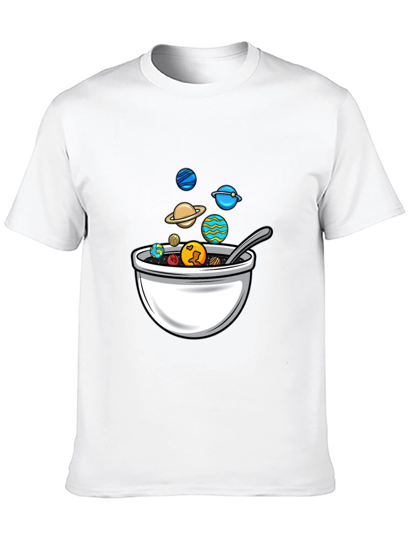 Planetary Cereal Bowl Graphic Tee