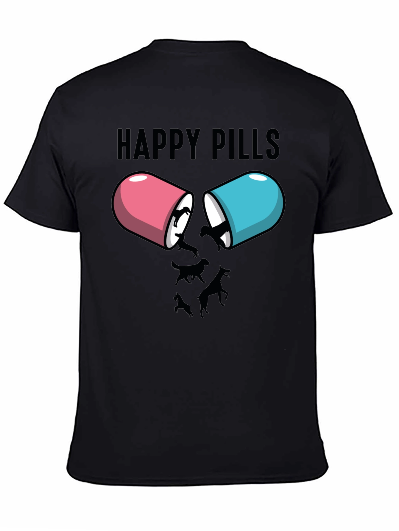 Happy Pills Dog Lover T-Shirt