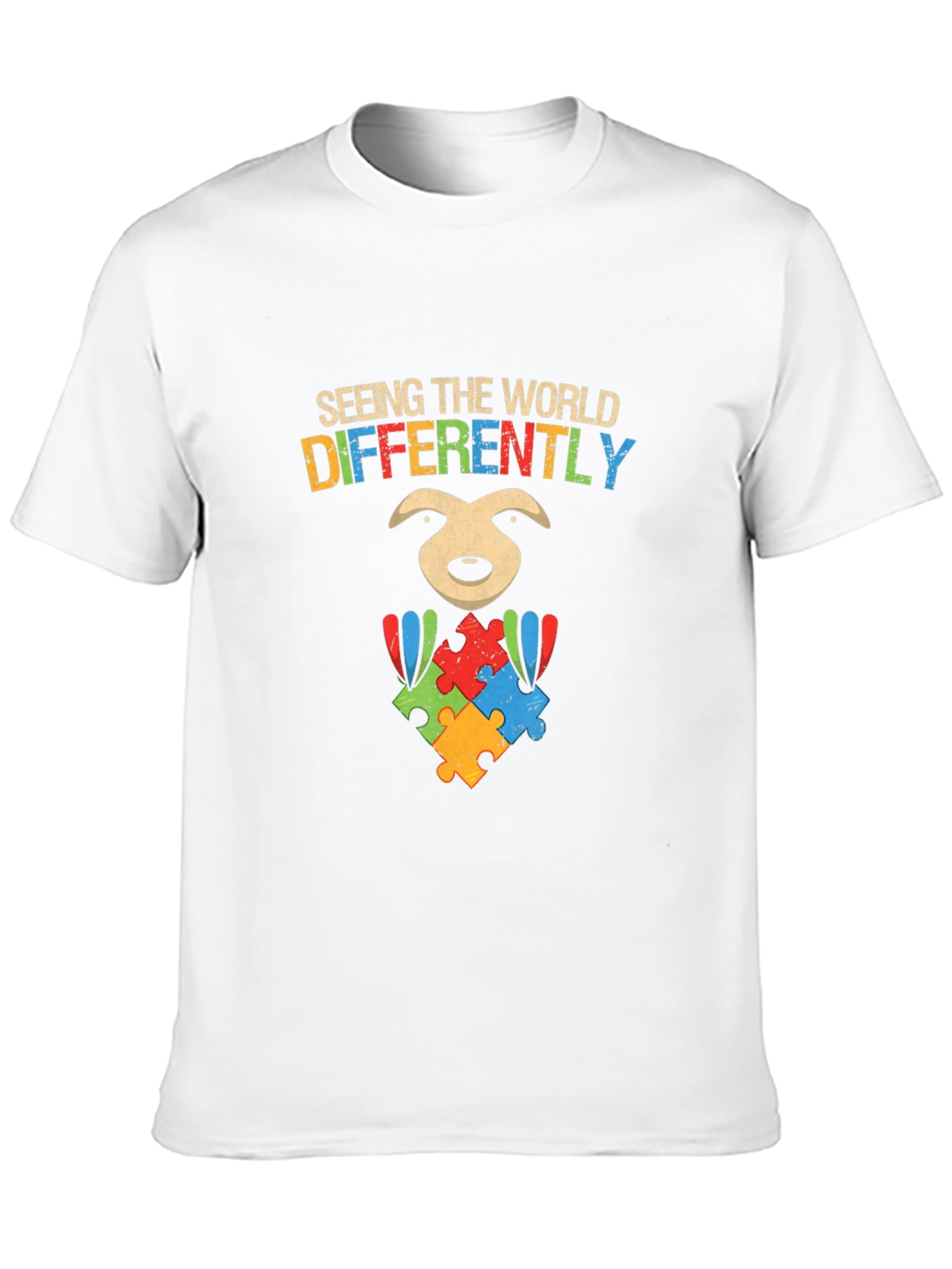 Autism Awareness Sloth T-Shirt
