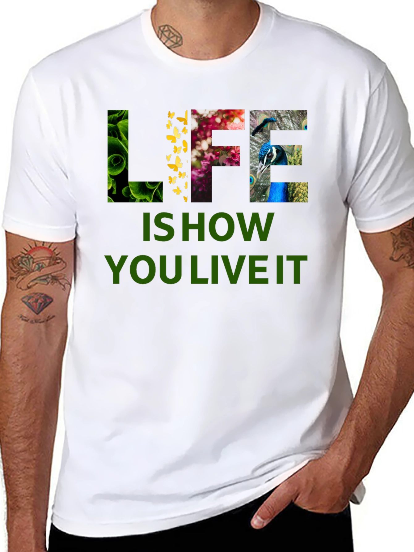 Life is How You Live It Graphic T-Shirt