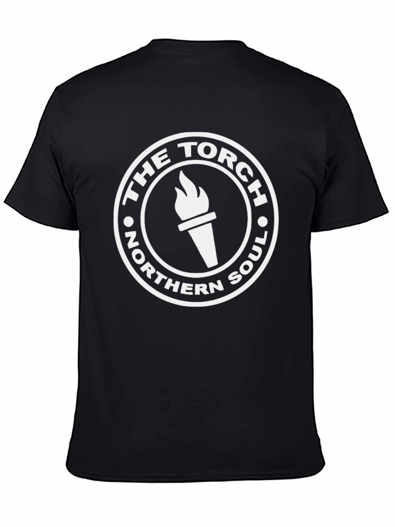 Northern Soul Torch Graphic Tee - Black