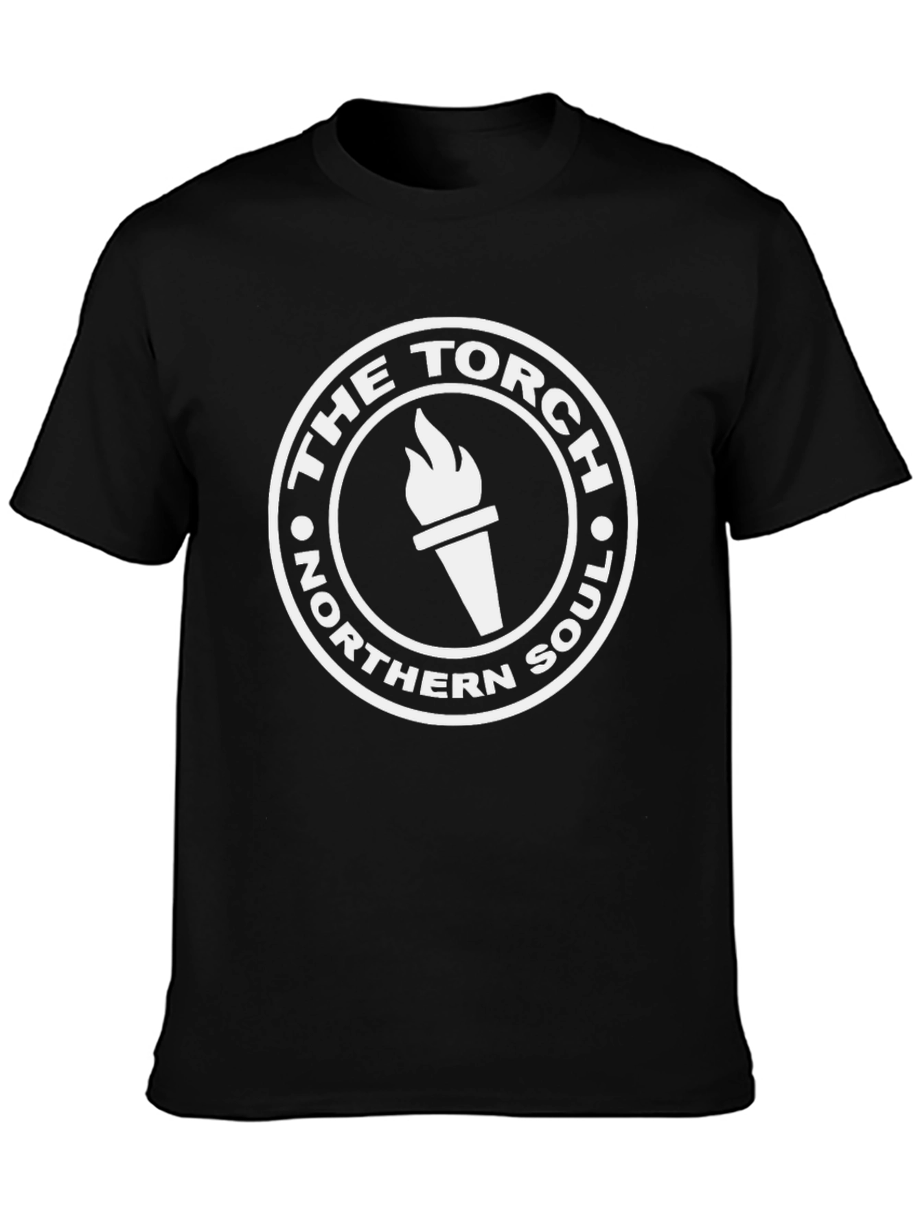 Northern Soul Torch Graphic Tee - Black