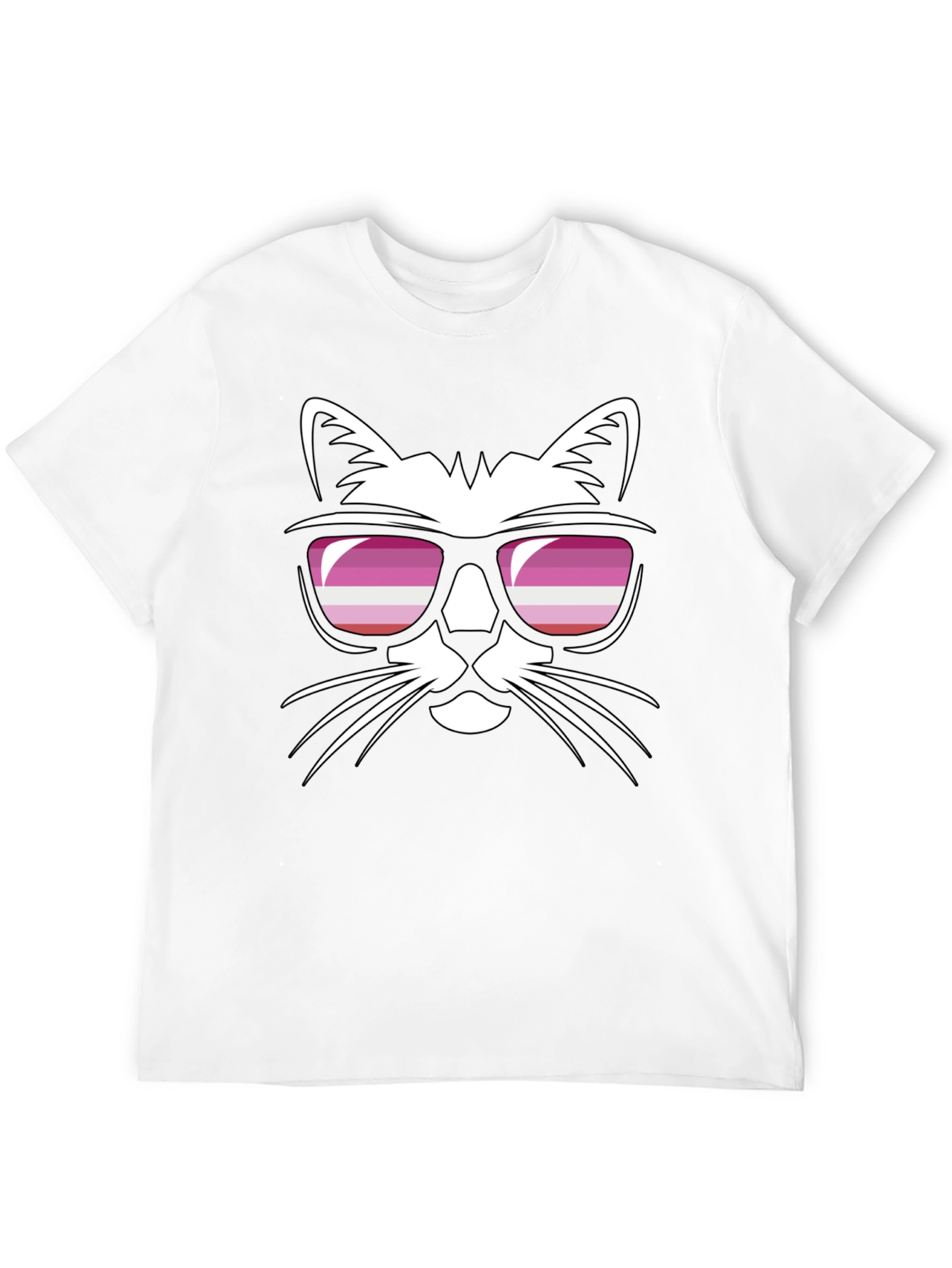 Cool Cat Lesbian Pride T-Shirt