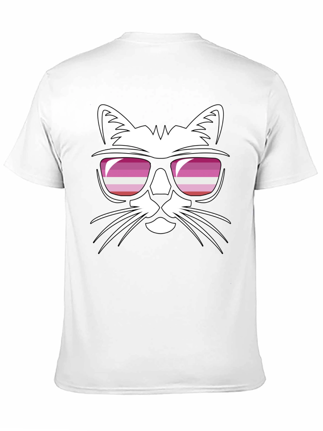 Cool Cat Lesbian Pride T-Shirt