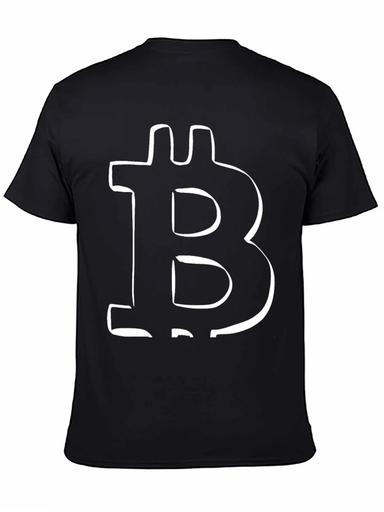 Bitcoin Graphic Tee - Black Crypto T-Shirt