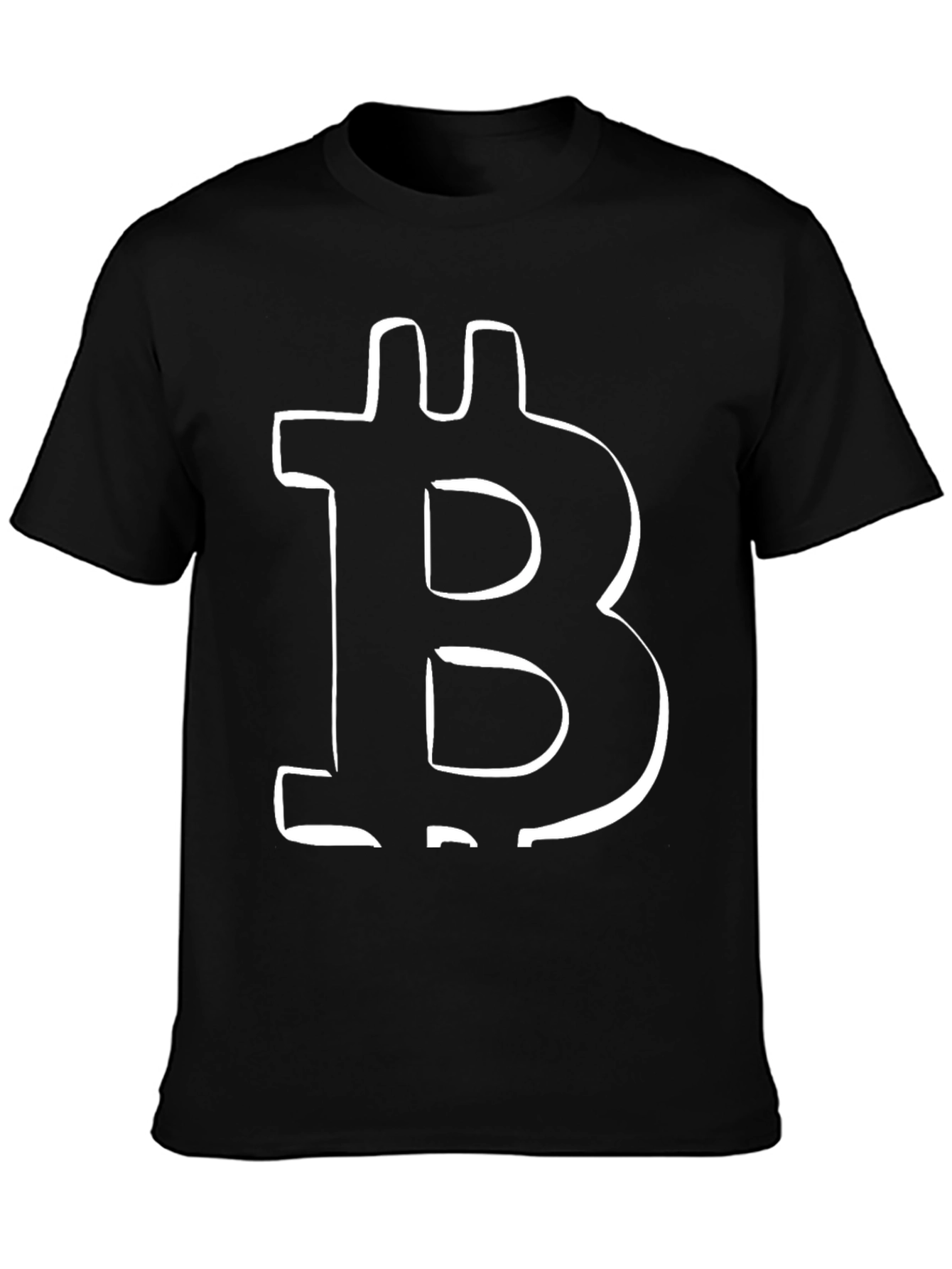 Bitcoin Graphic Tee - Black Crypto T-Shirt