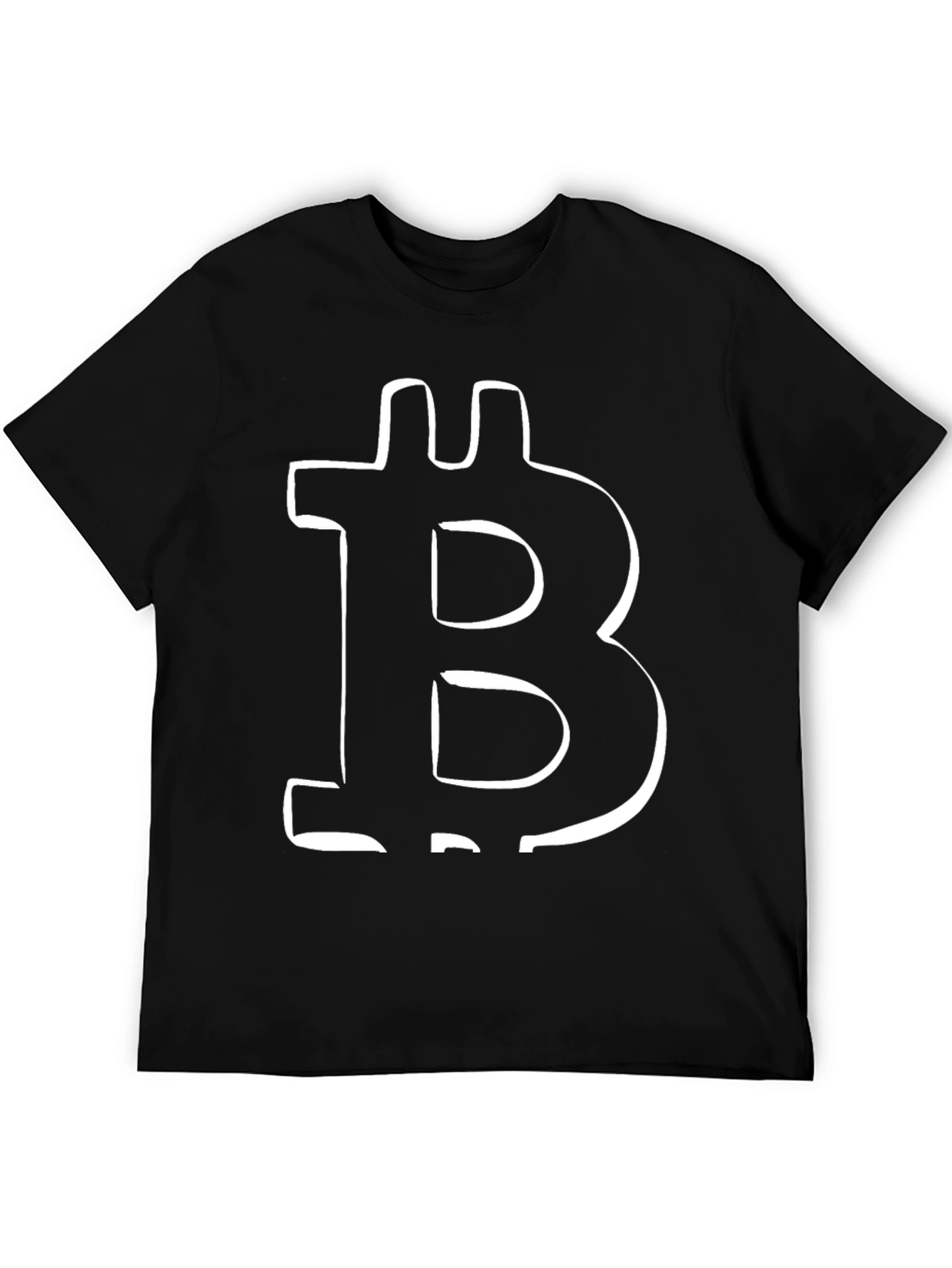 Bitcoin Graphic Tee - Black Crypto T-Shirt