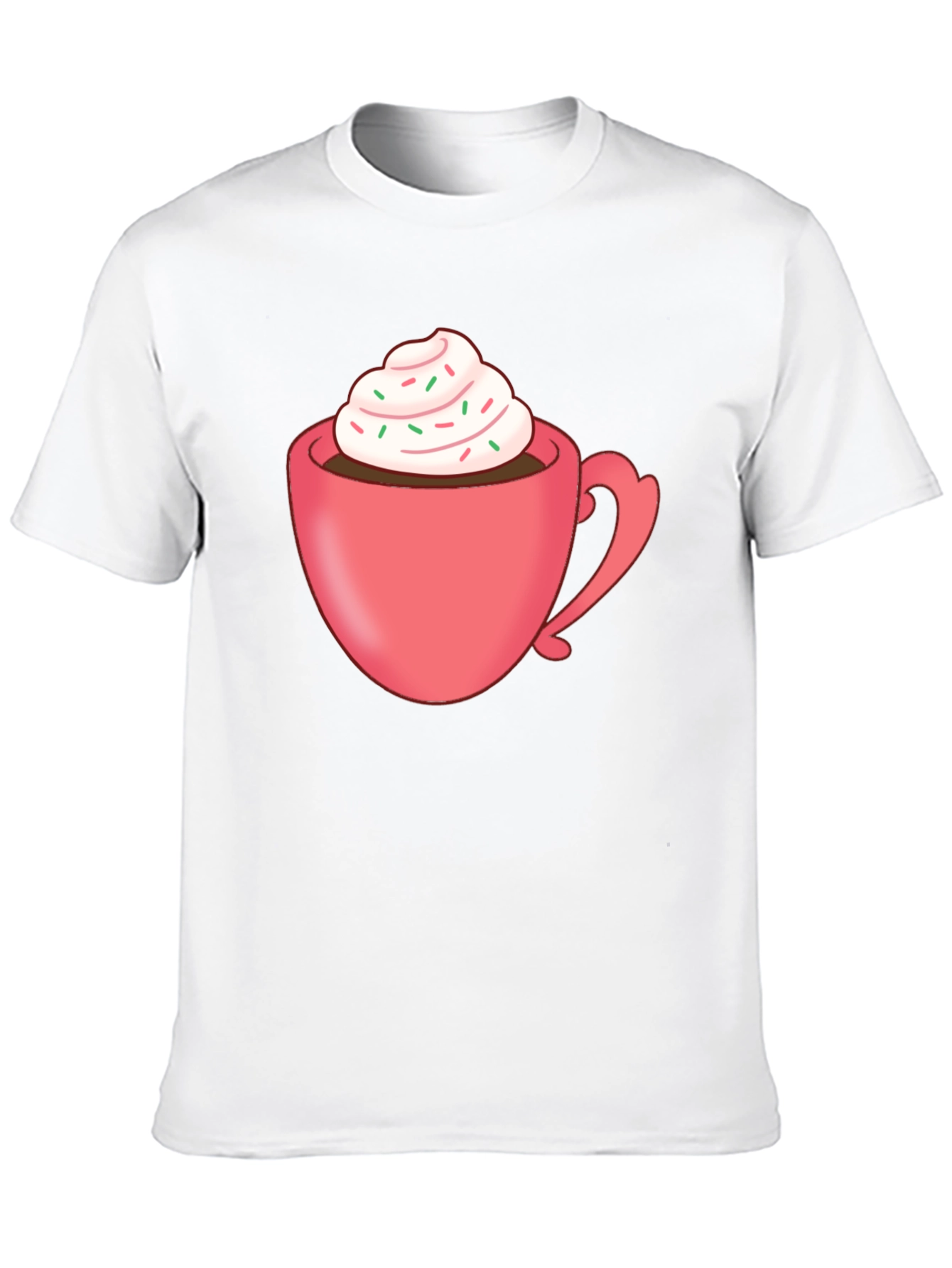 Hot Cocoa Graphic Tee - Cozy Comfort