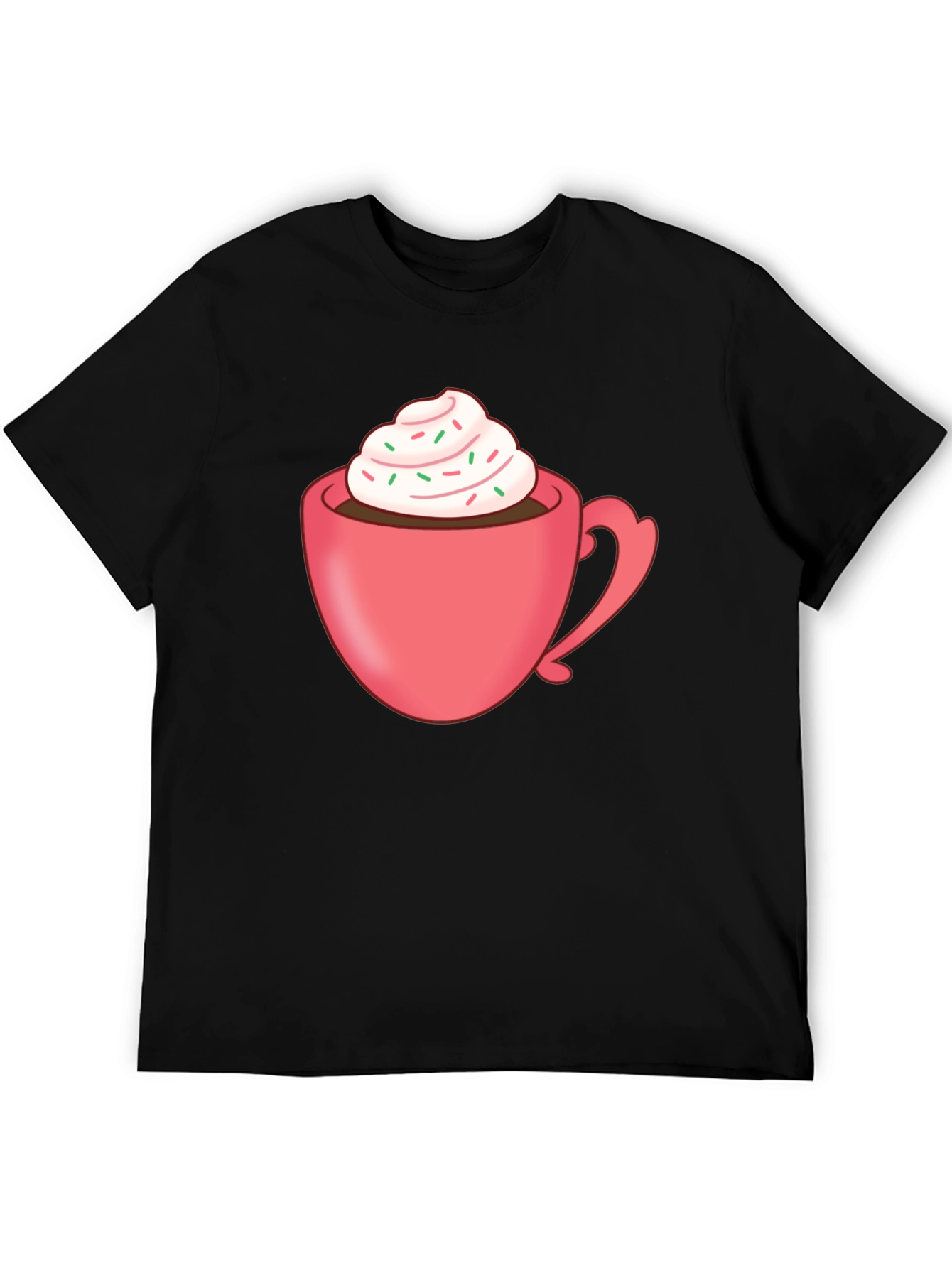 Hot Cocoa Graphic Tee - Cozy Comfort