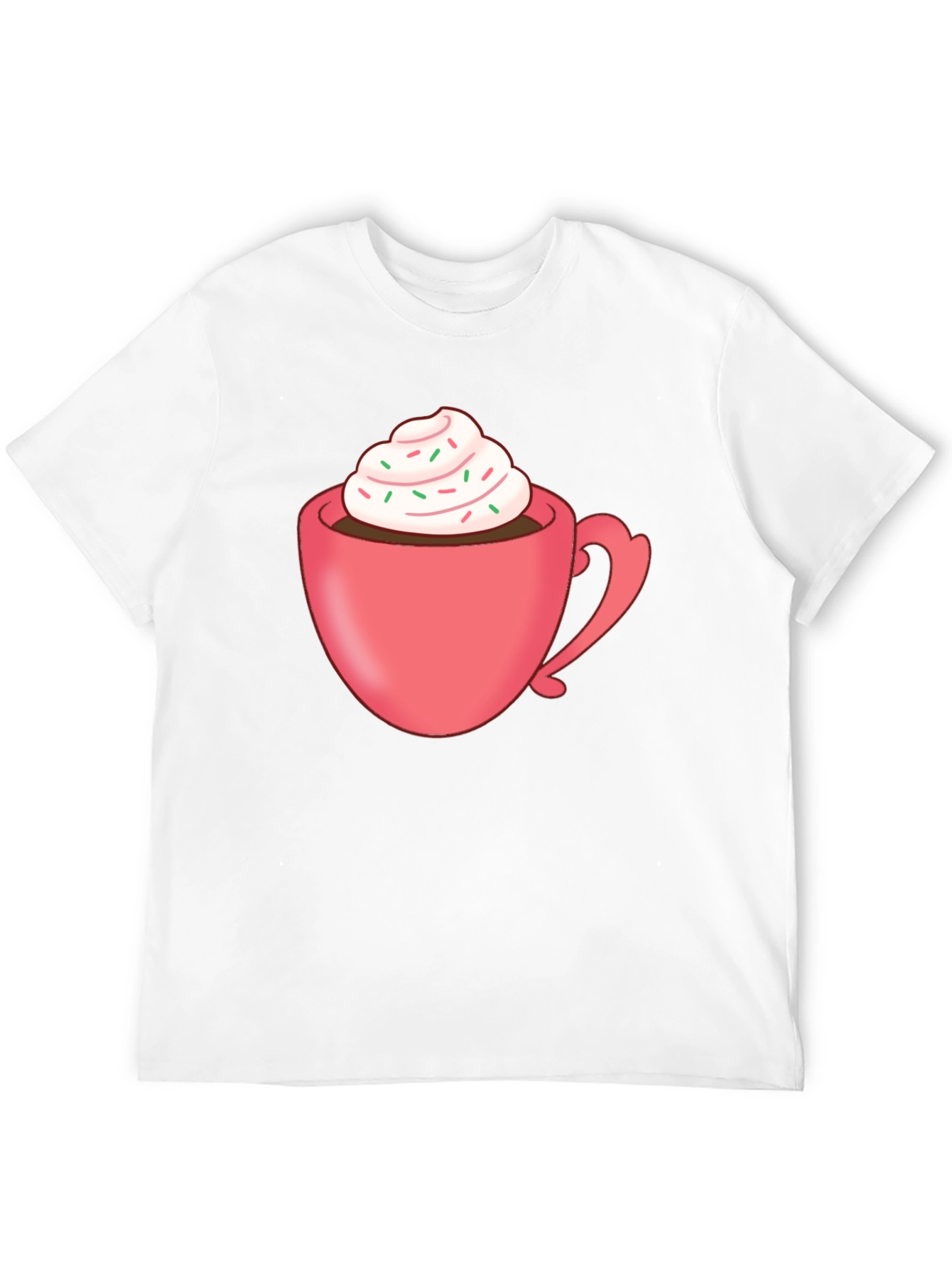 Hot Cocoa Graphic Tee - Cozy Comfort