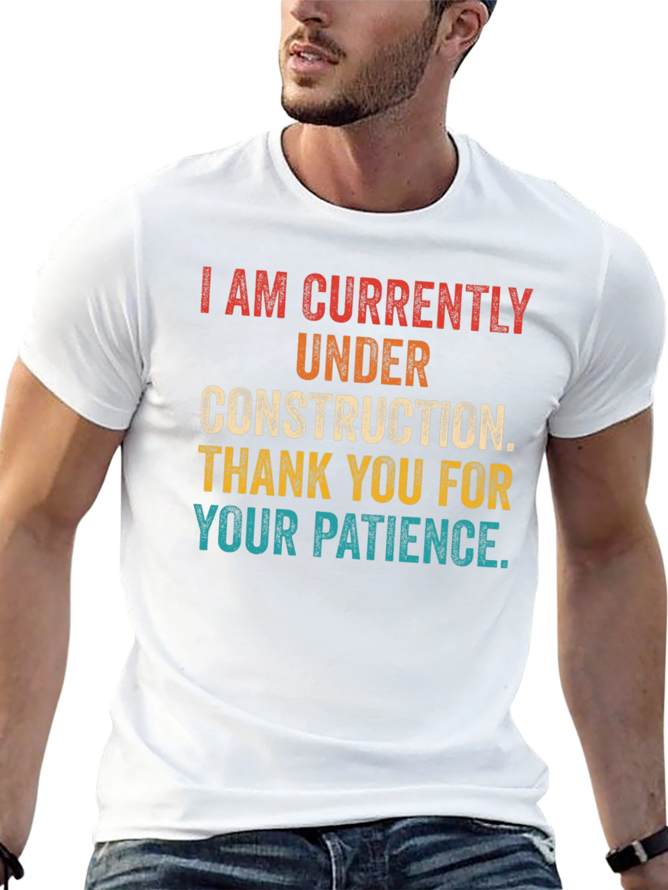 Under Construction Graphic Tee - Patience Please