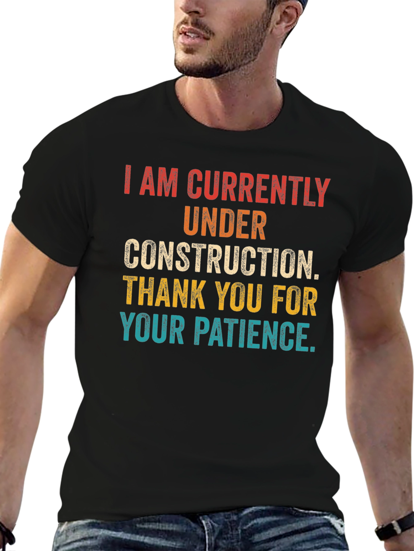 Under Construction Graphic Tee - Patience Please