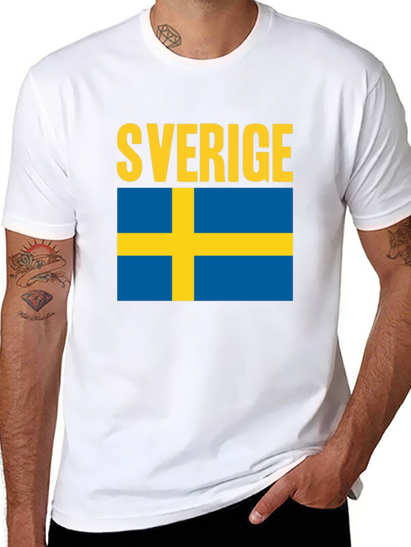 Sweden Flag T-Shirt - Sverige Pride Tee