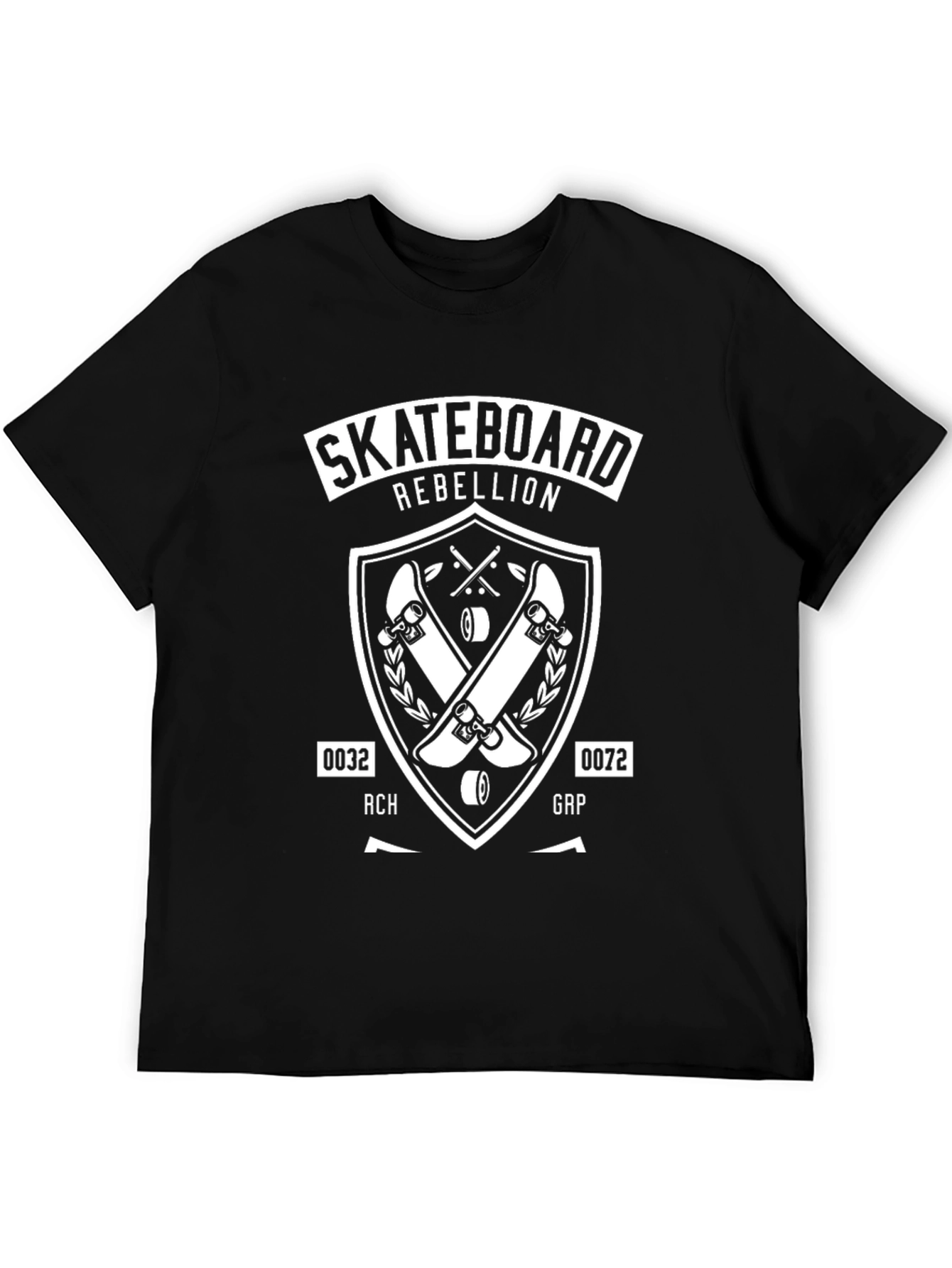 Skateboard Rebellion Graphic T-Shirt