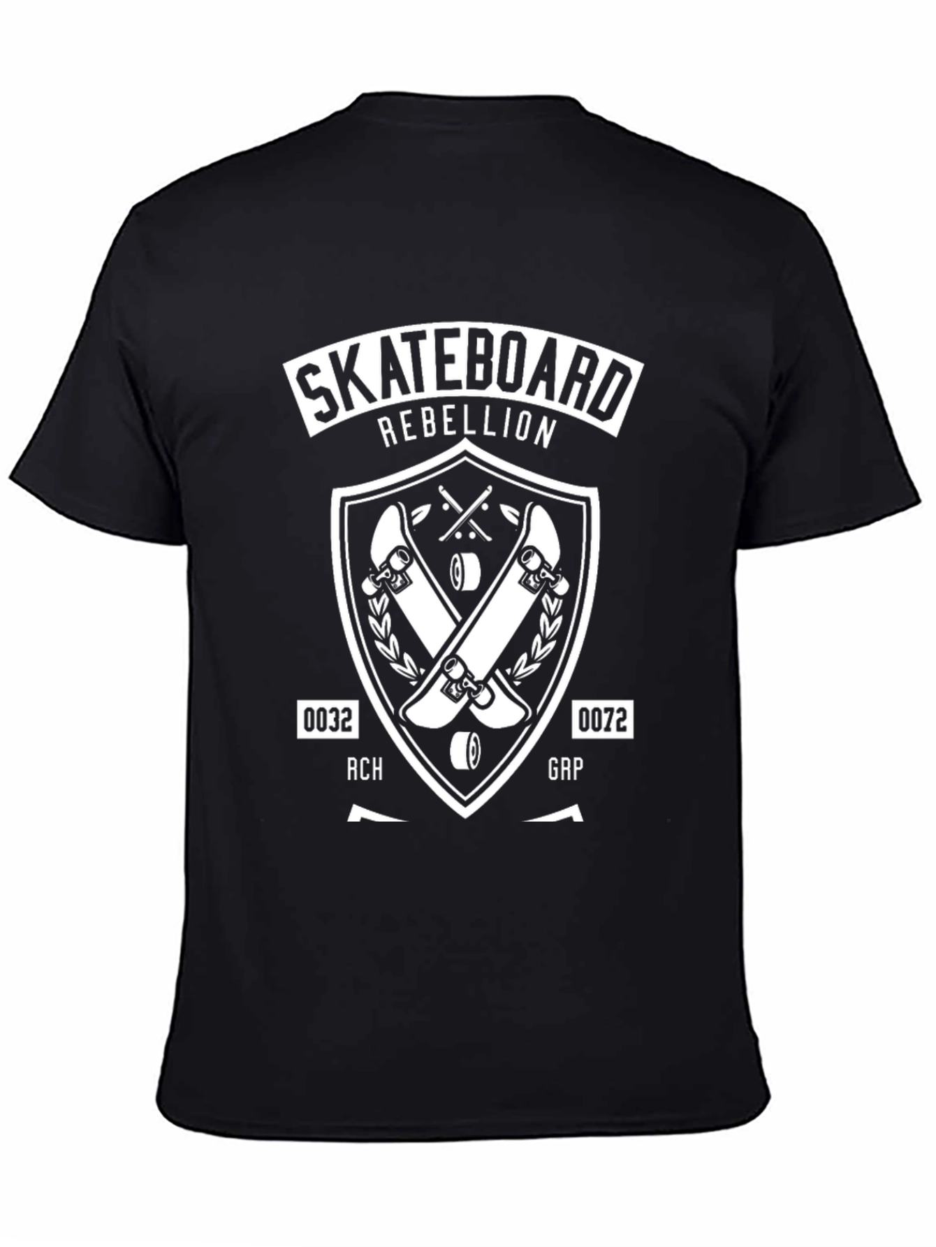 Skateboard Rebellion Graphic T-Shirt