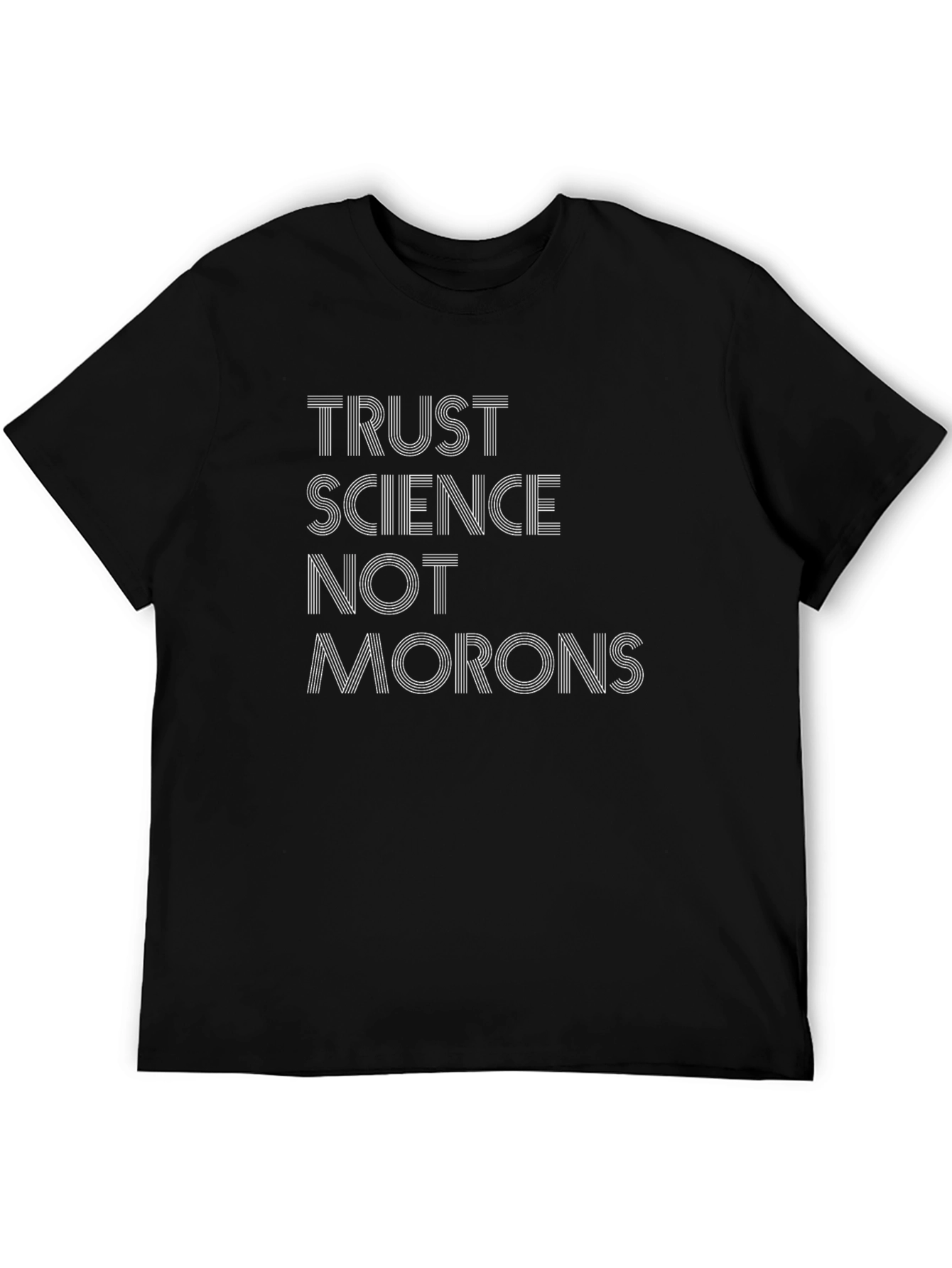 Trust Science Tee - Black Graphic T-Shirt