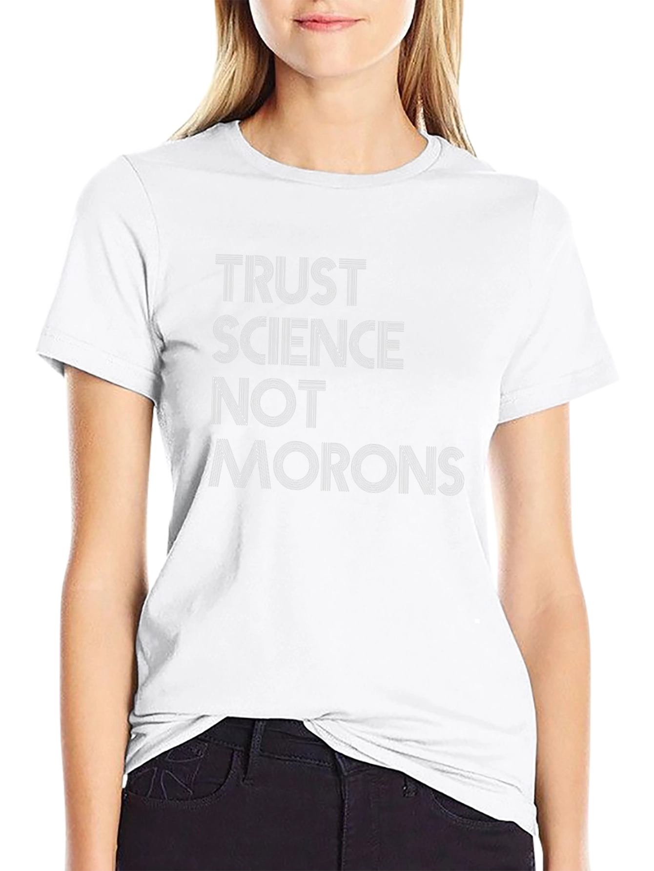 Trust Science Tee - Black Graphic T-Shirt