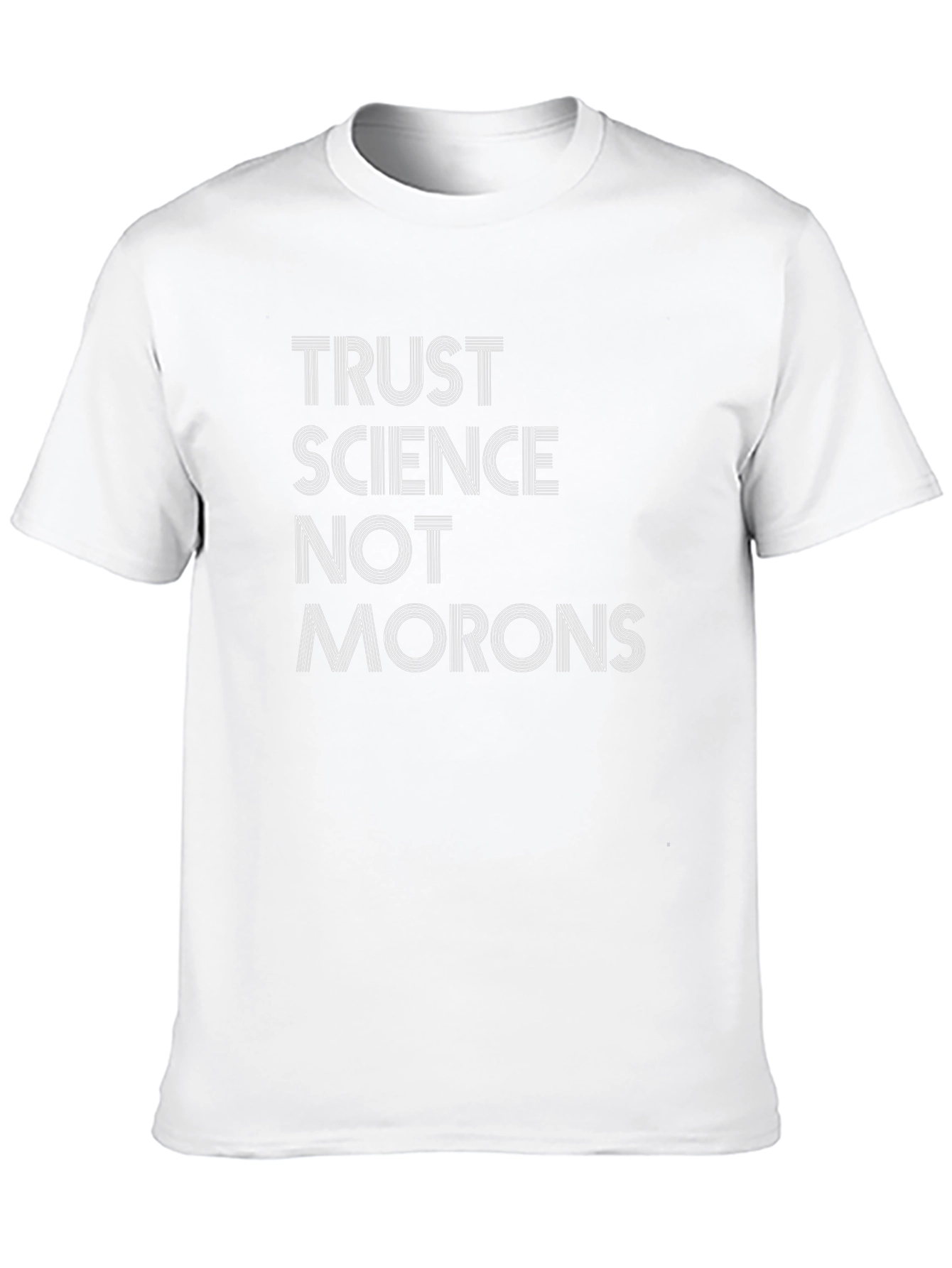Trust Science Tee - Black Graphic T-Shirt
