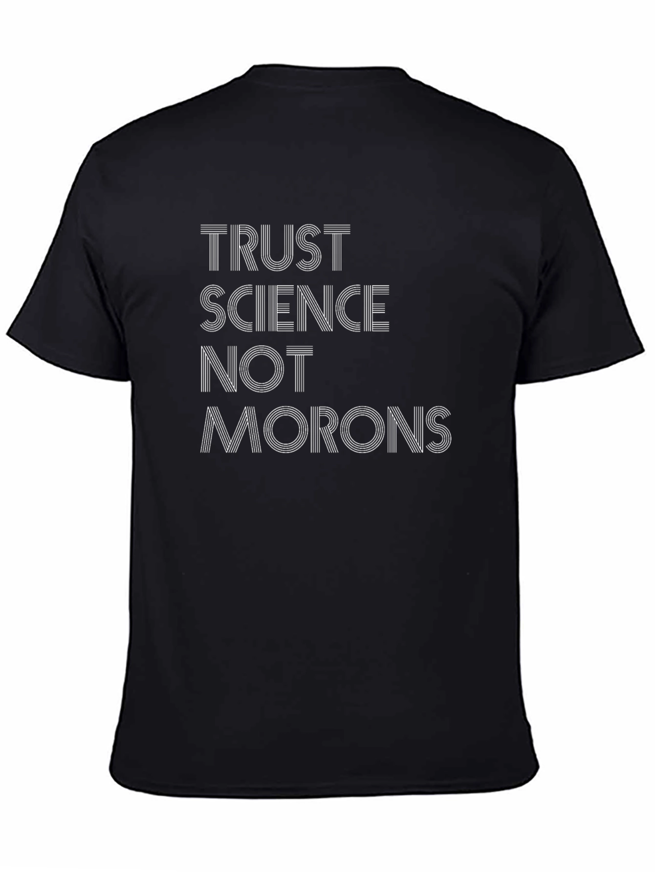Trust Science Tee - Black Graphic T-Shirt
