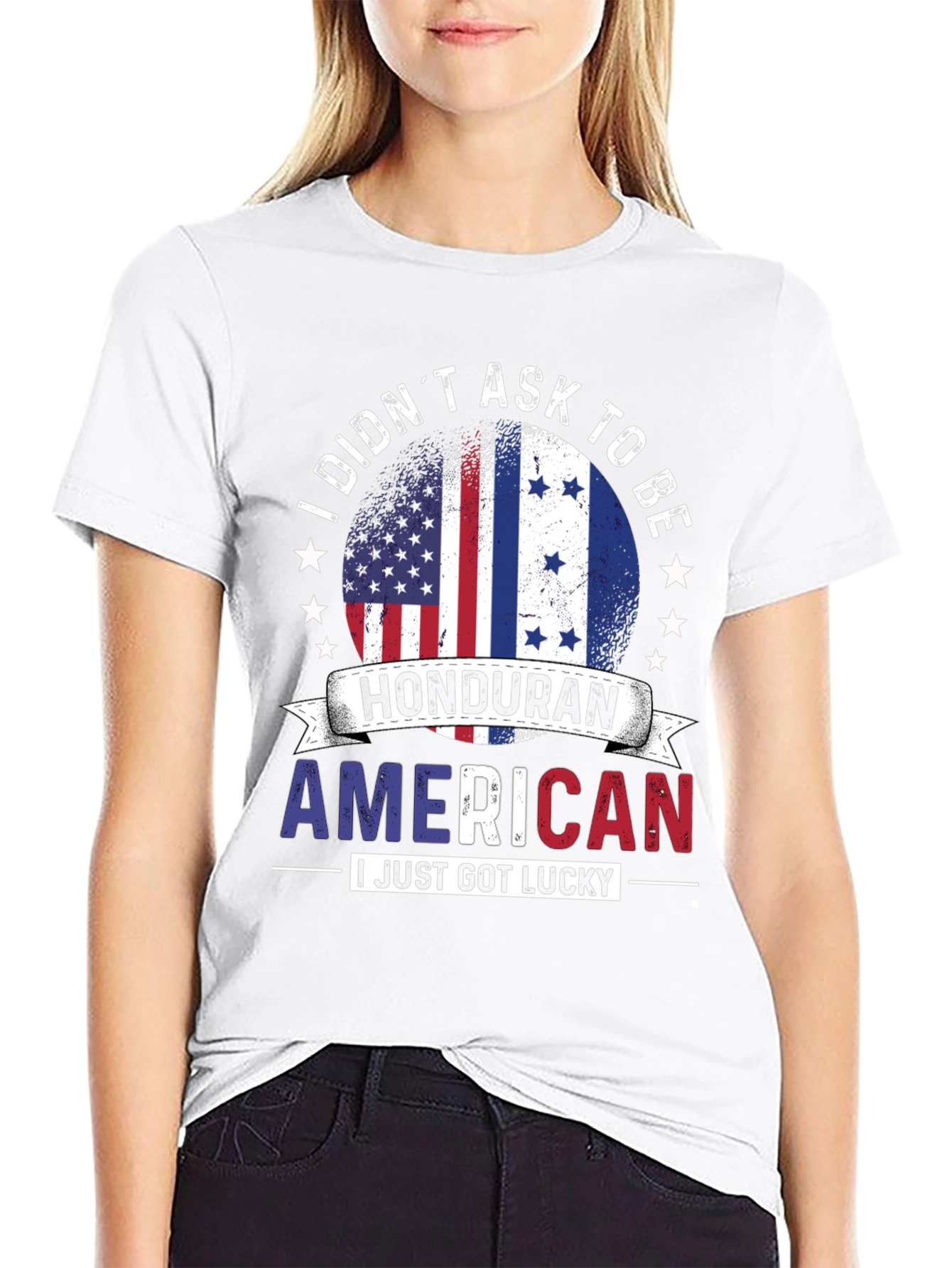 Honduran American Pride Graphic T-Shirt