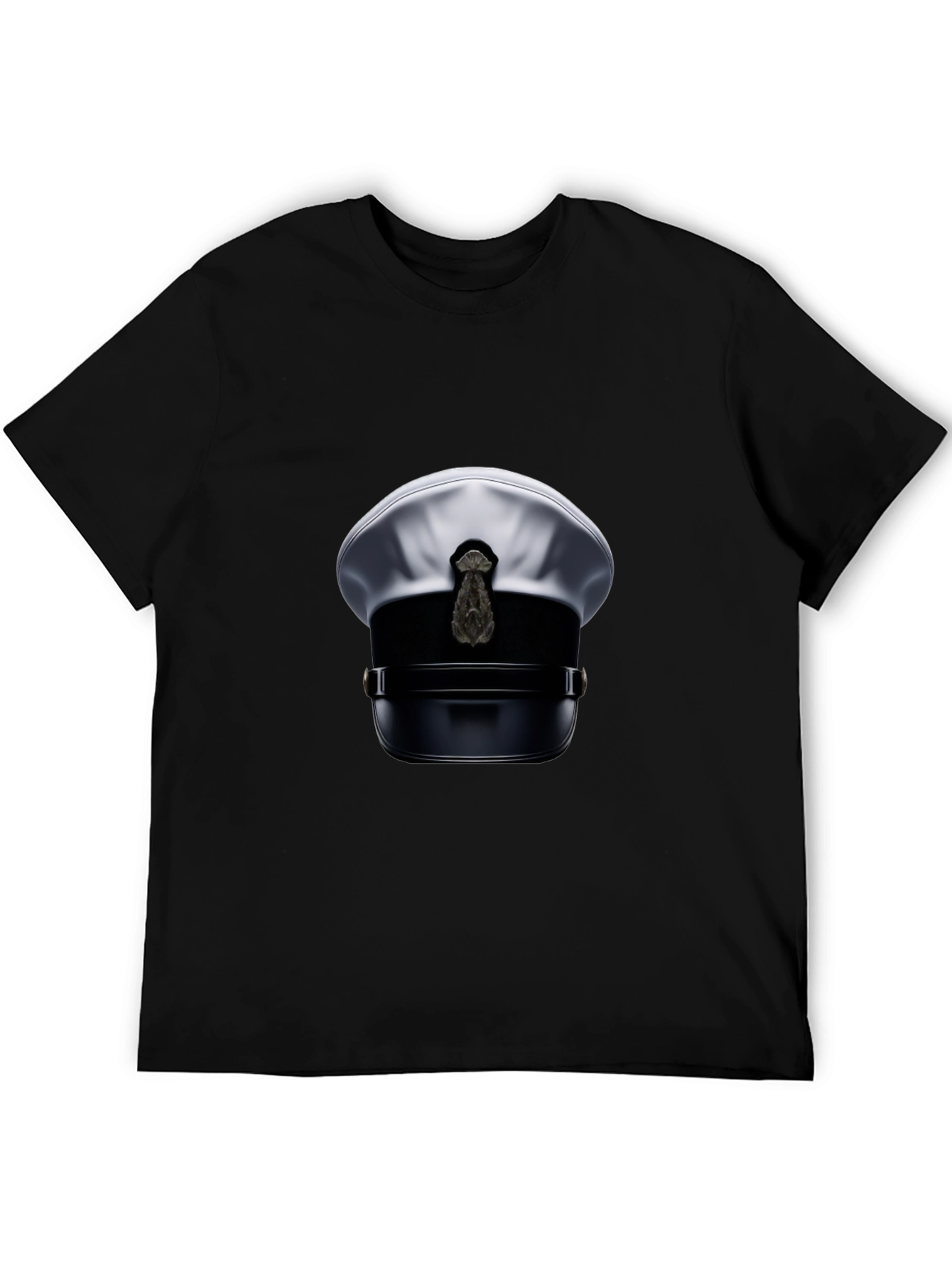 Novelty Pilot Hat Graphic T-Shirt