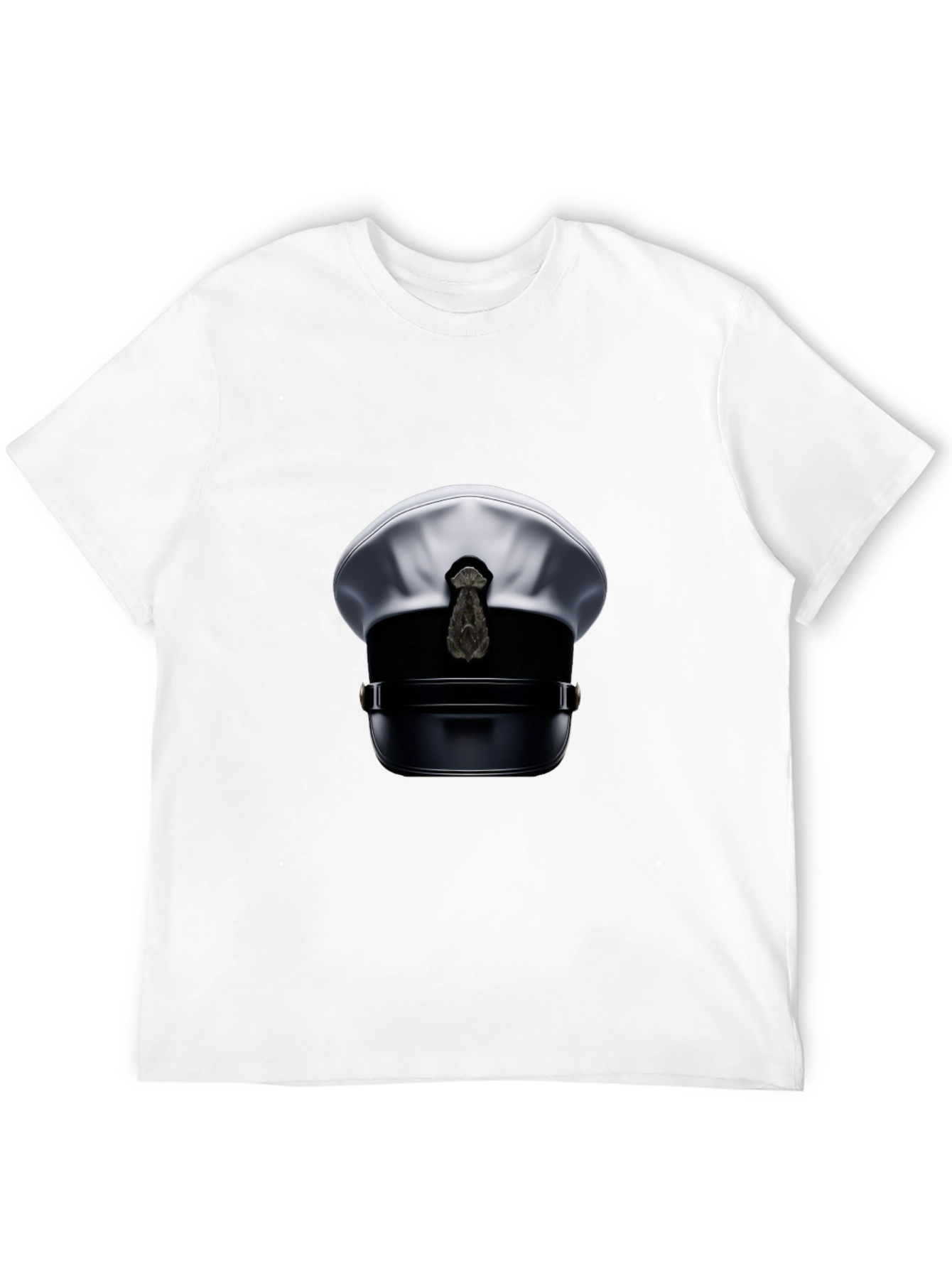 Novelty Pilot Hat Graphic T-Shirt