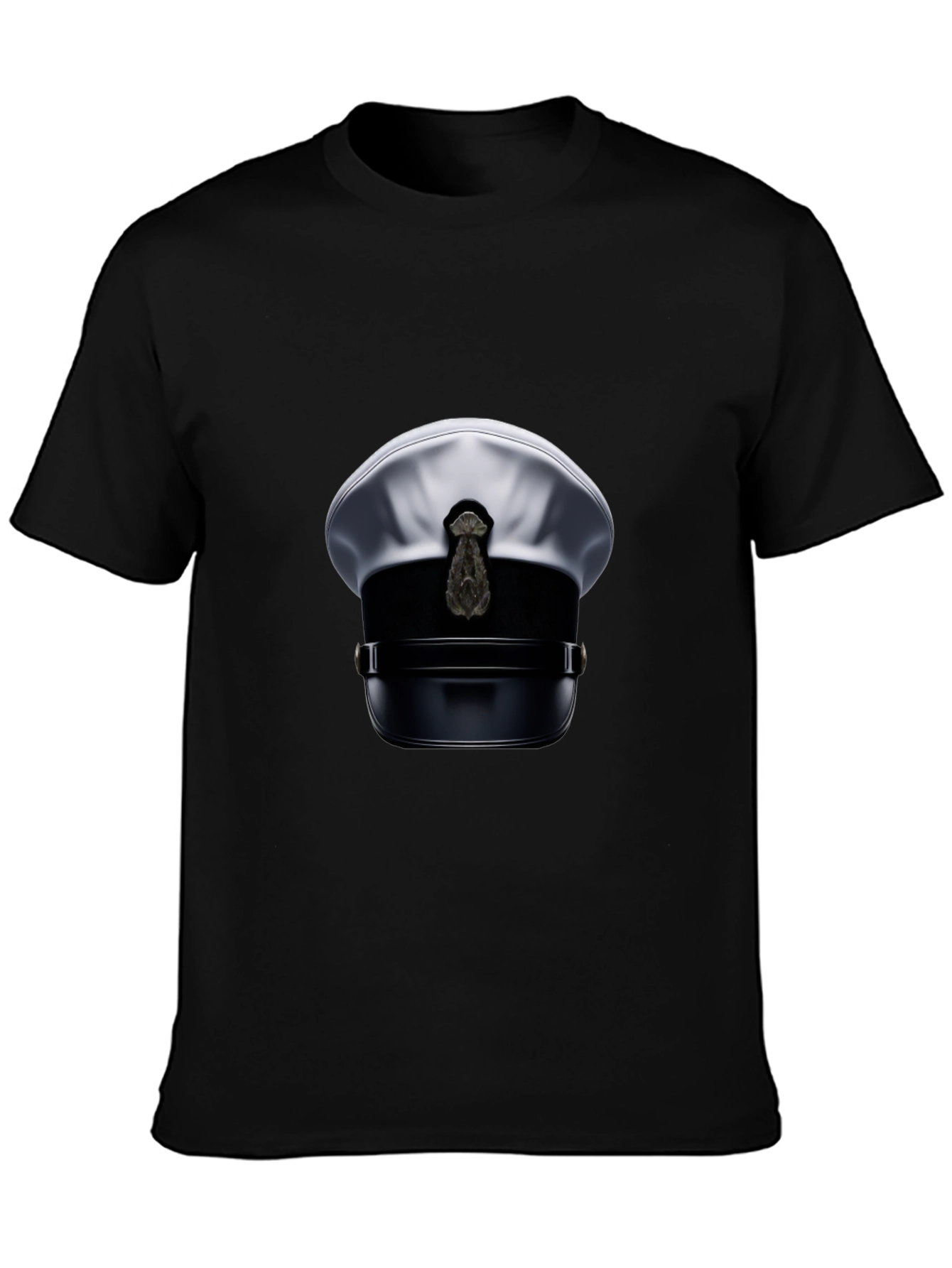 Novelty Pilot Hat Graphic T-Shirt