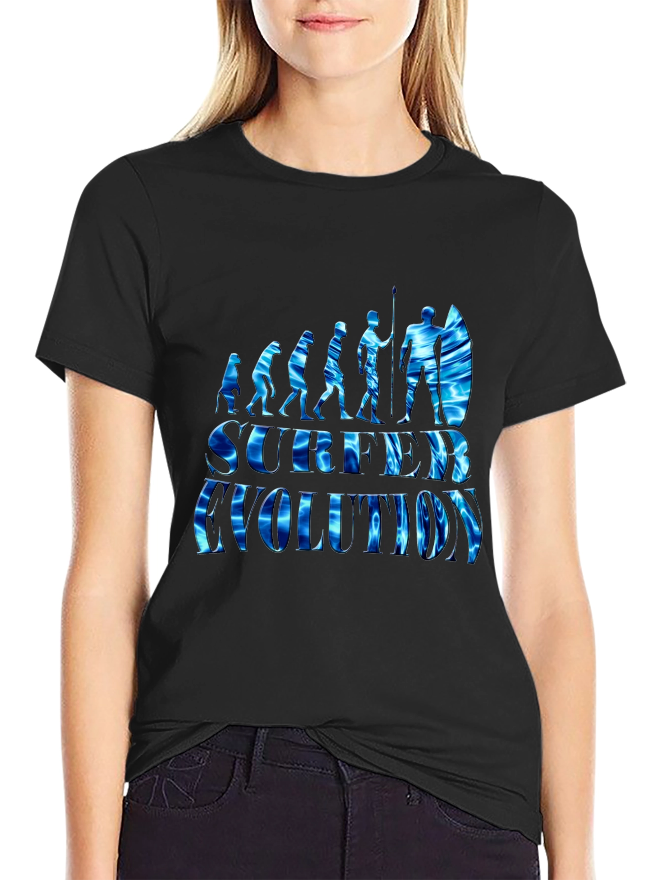 Surfer Evolution Graphic T-Shirt